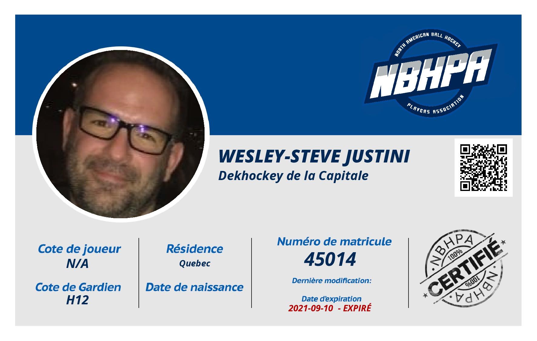 Wesley-Steve Justini
