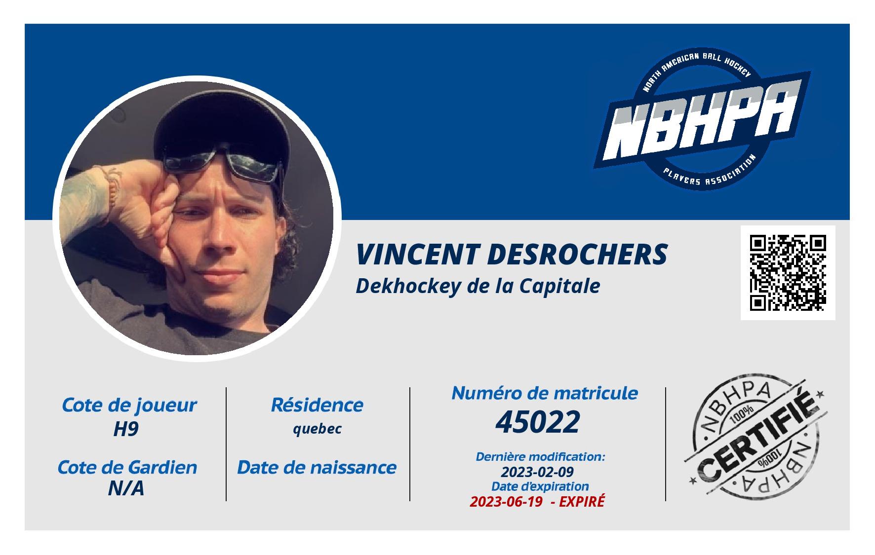 Vincent Desrochers