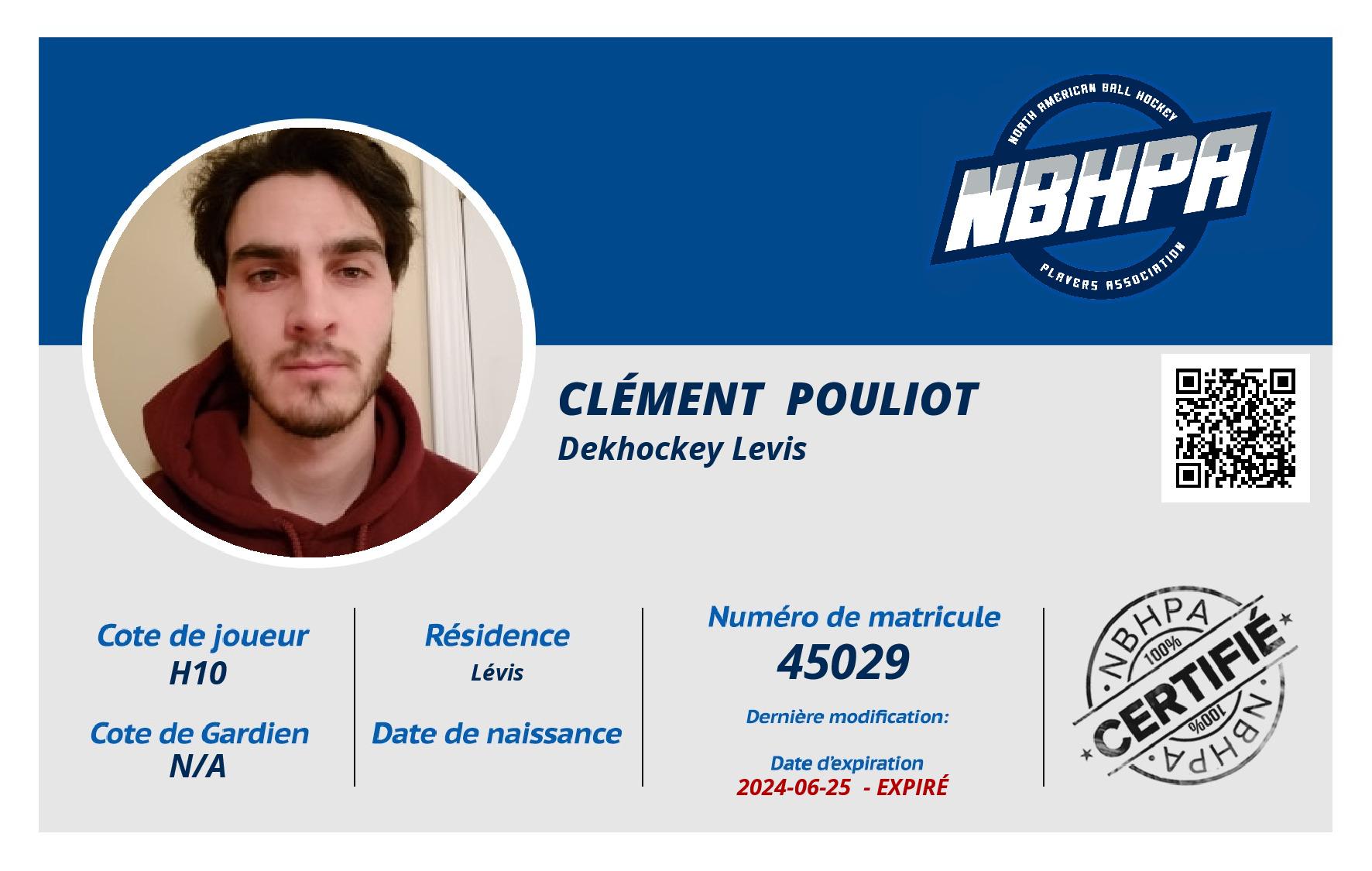 Clément  Pouliot 