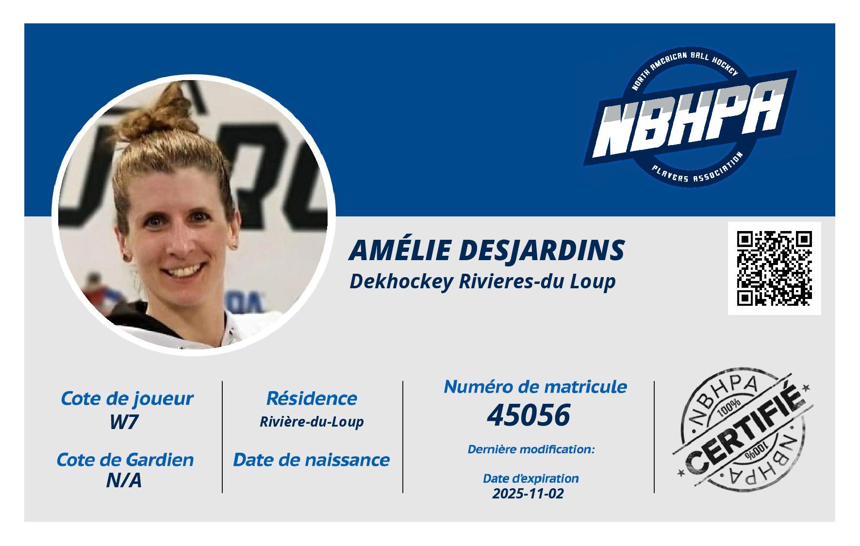 Amélie Desjardins 