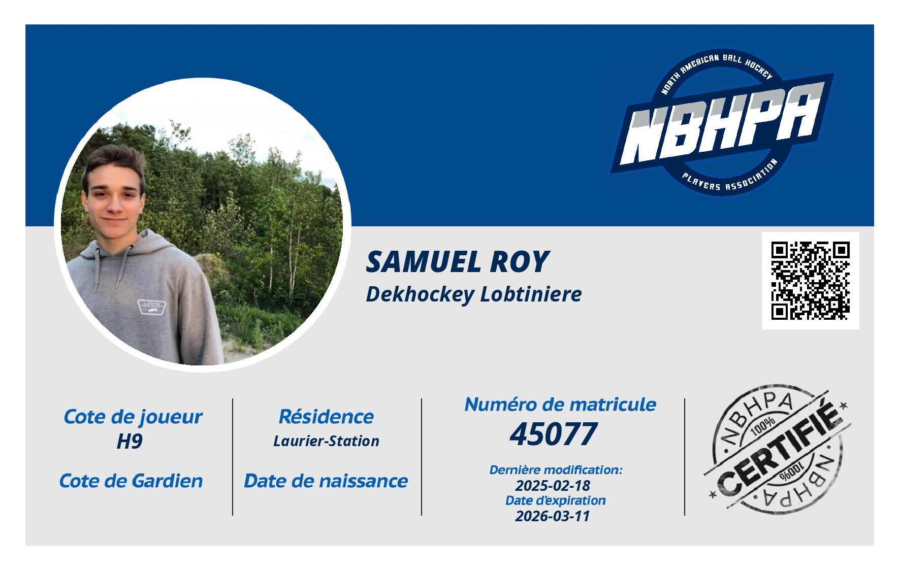 Samuel Roy
