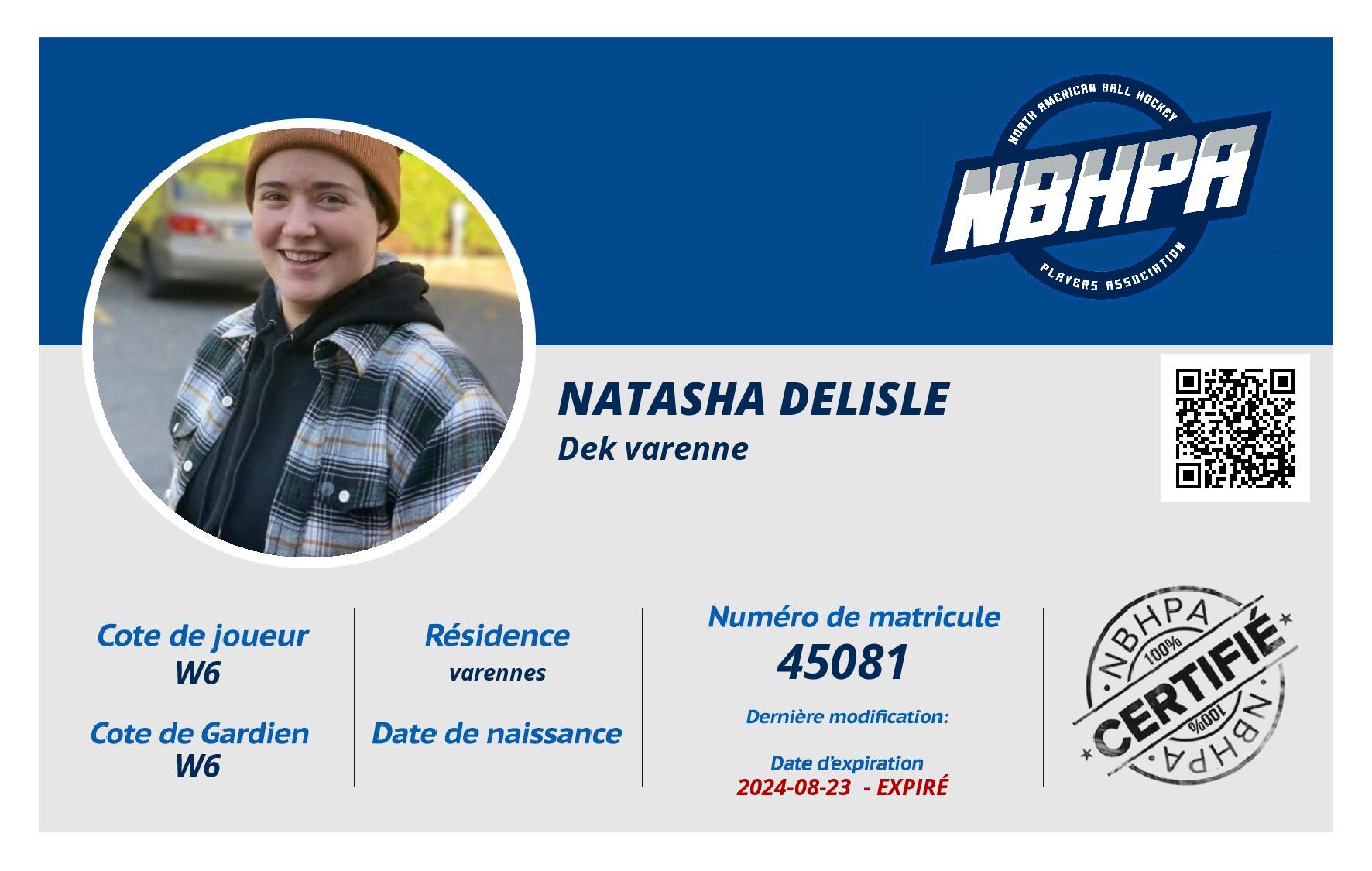 Natasha Delisle