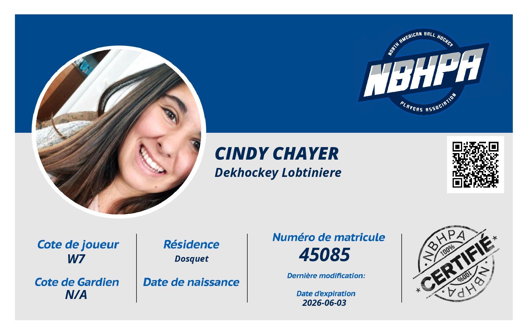 Cindy Chayer
