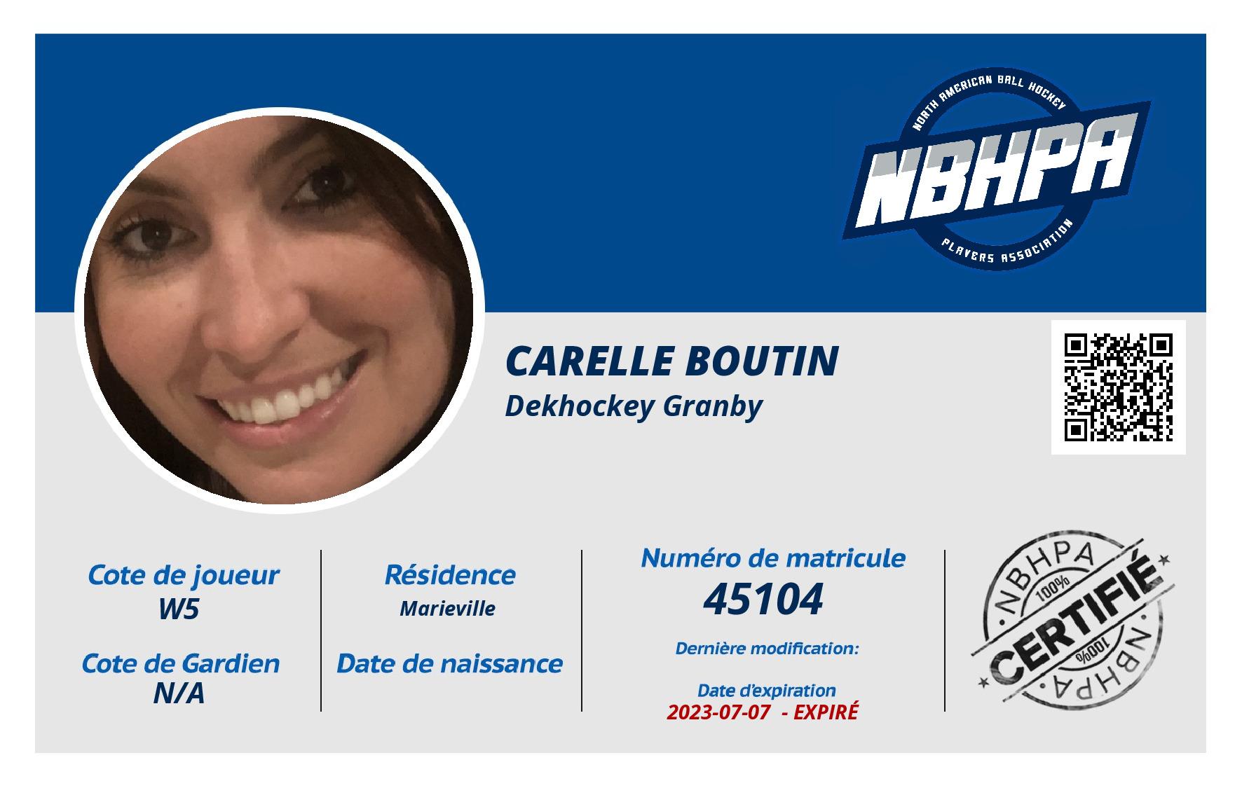 Carelle Boutin