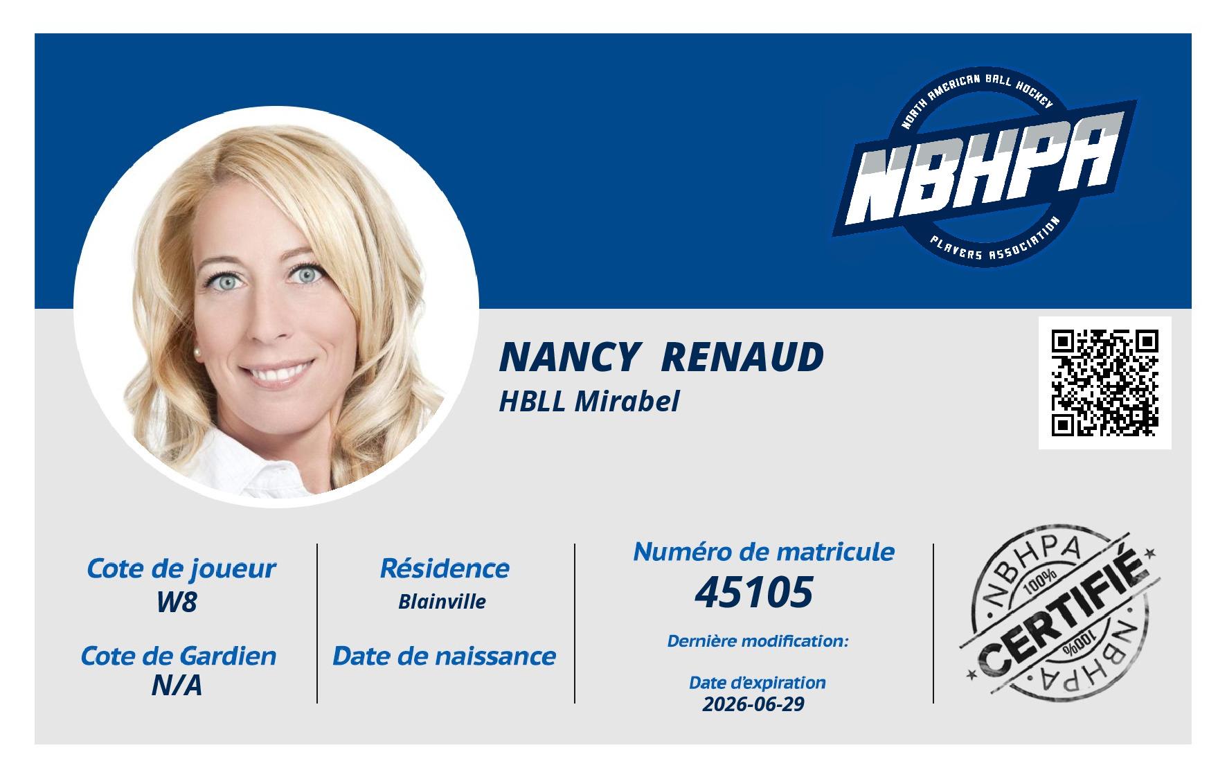 Nancy  Renaud 