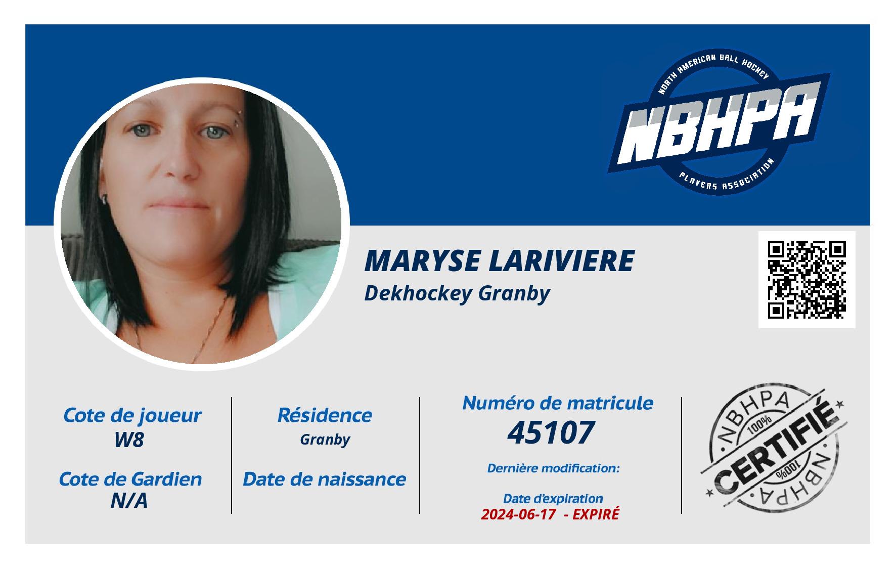 Maryse Lariviere