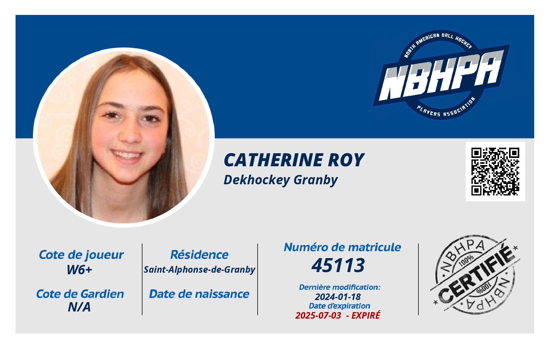 Catherine Roy
