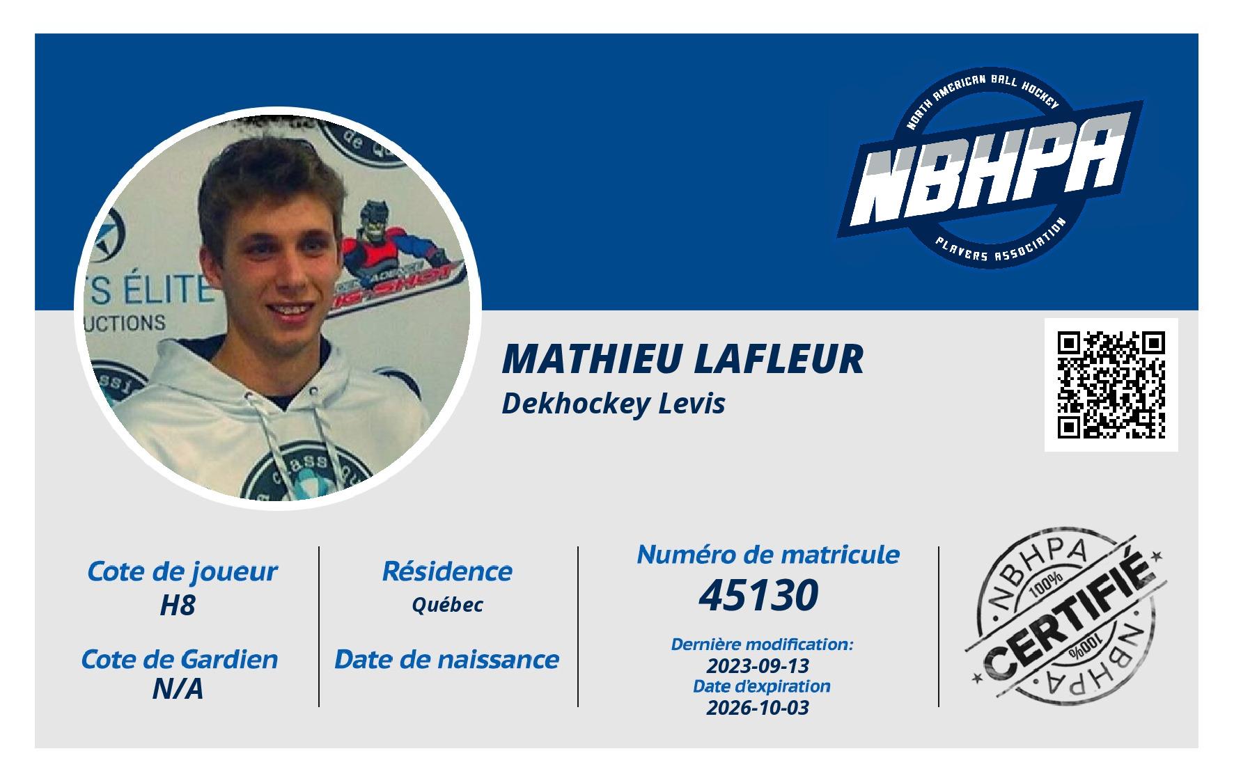Mathieu Lafleur