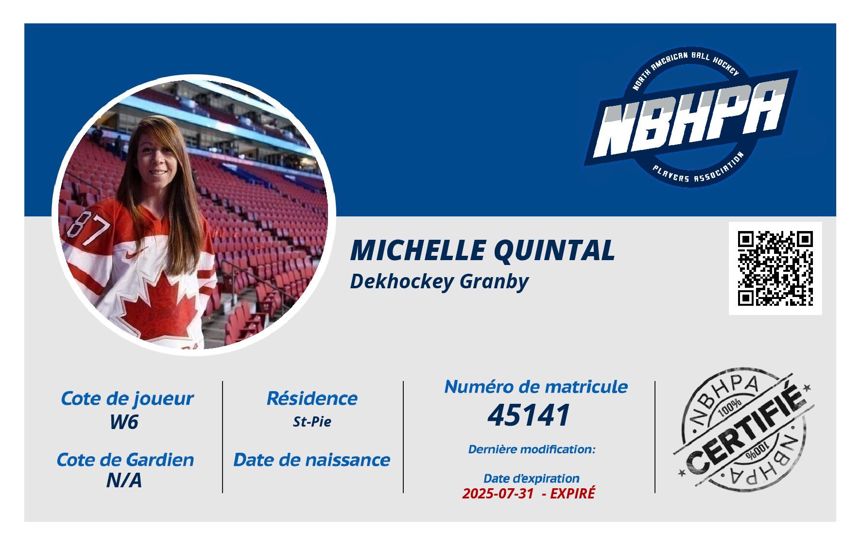 Michelle Quintal