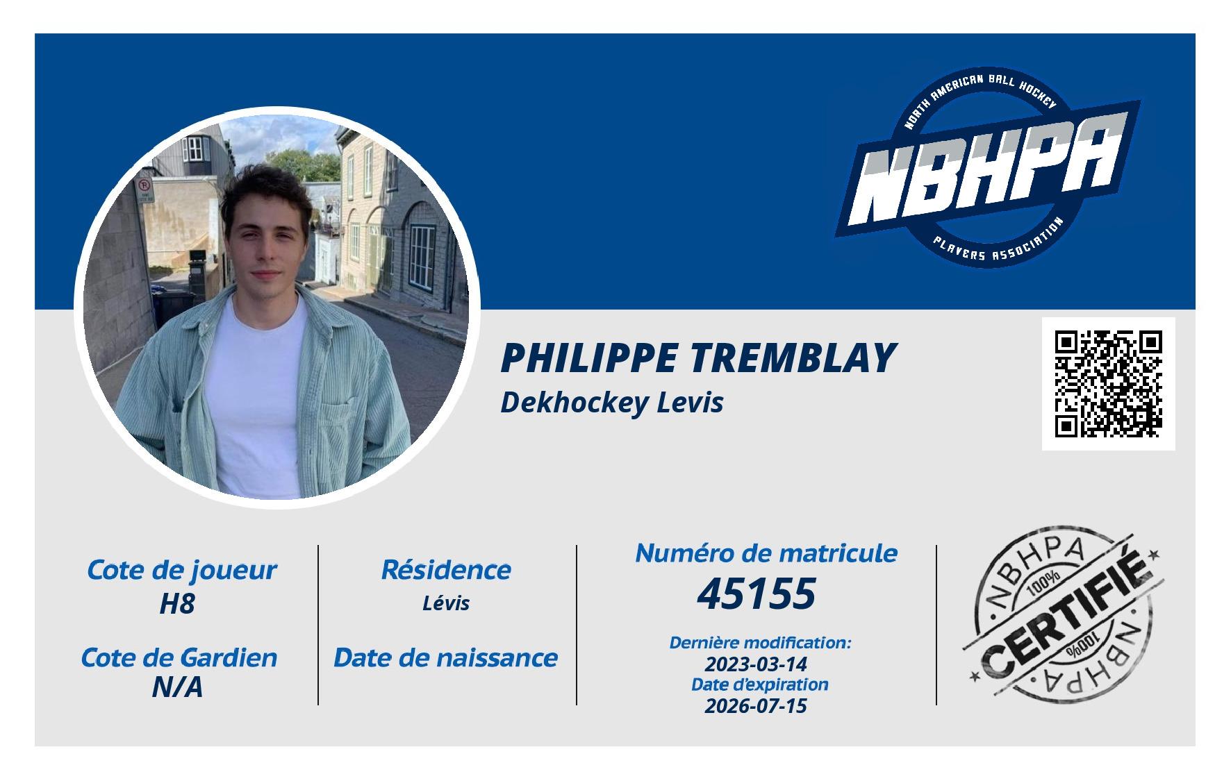 Philippe Tremblay