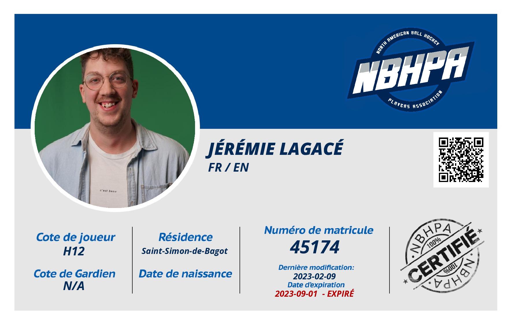 Jérémie Lagacé