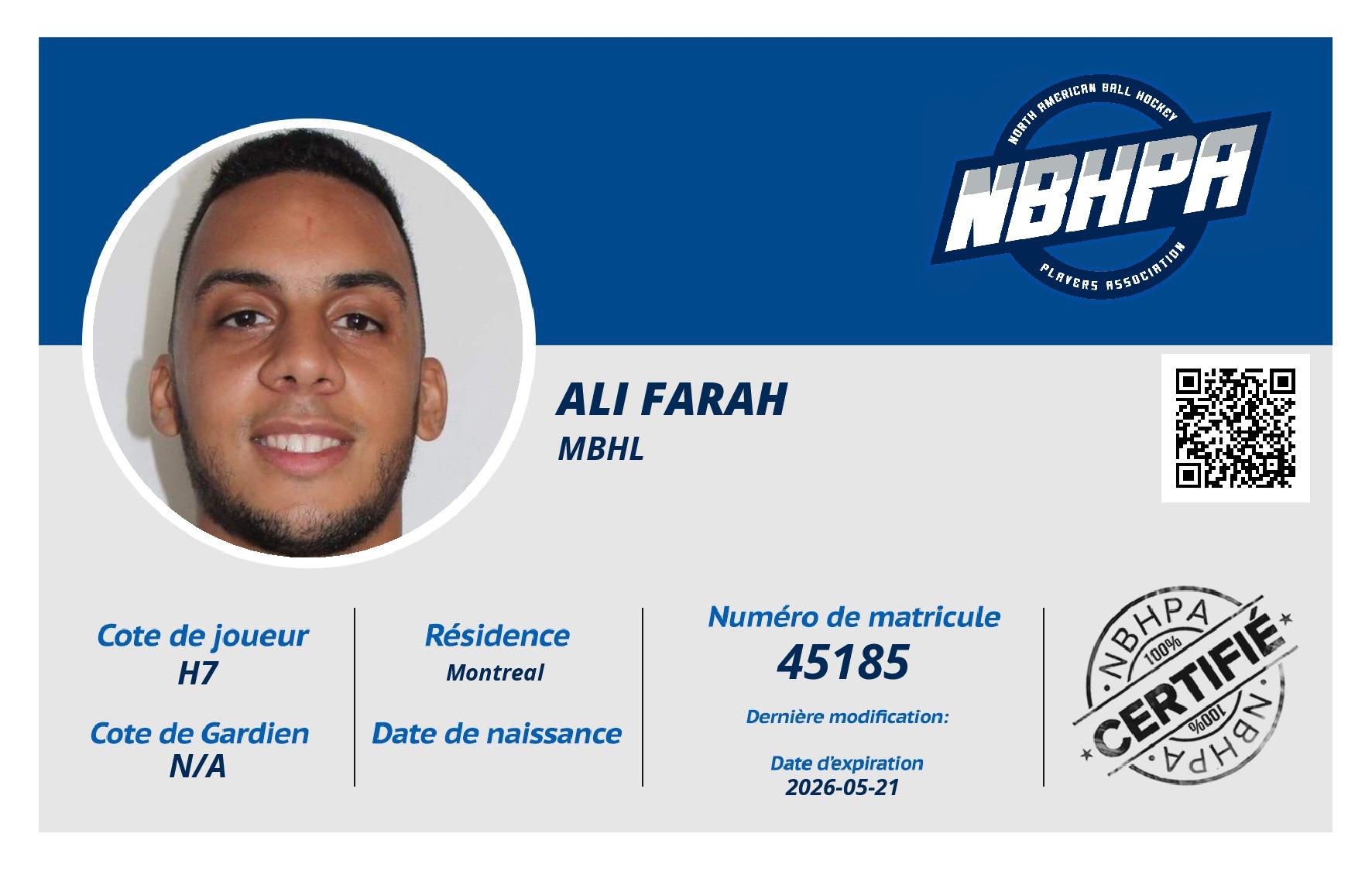 Ali Farah