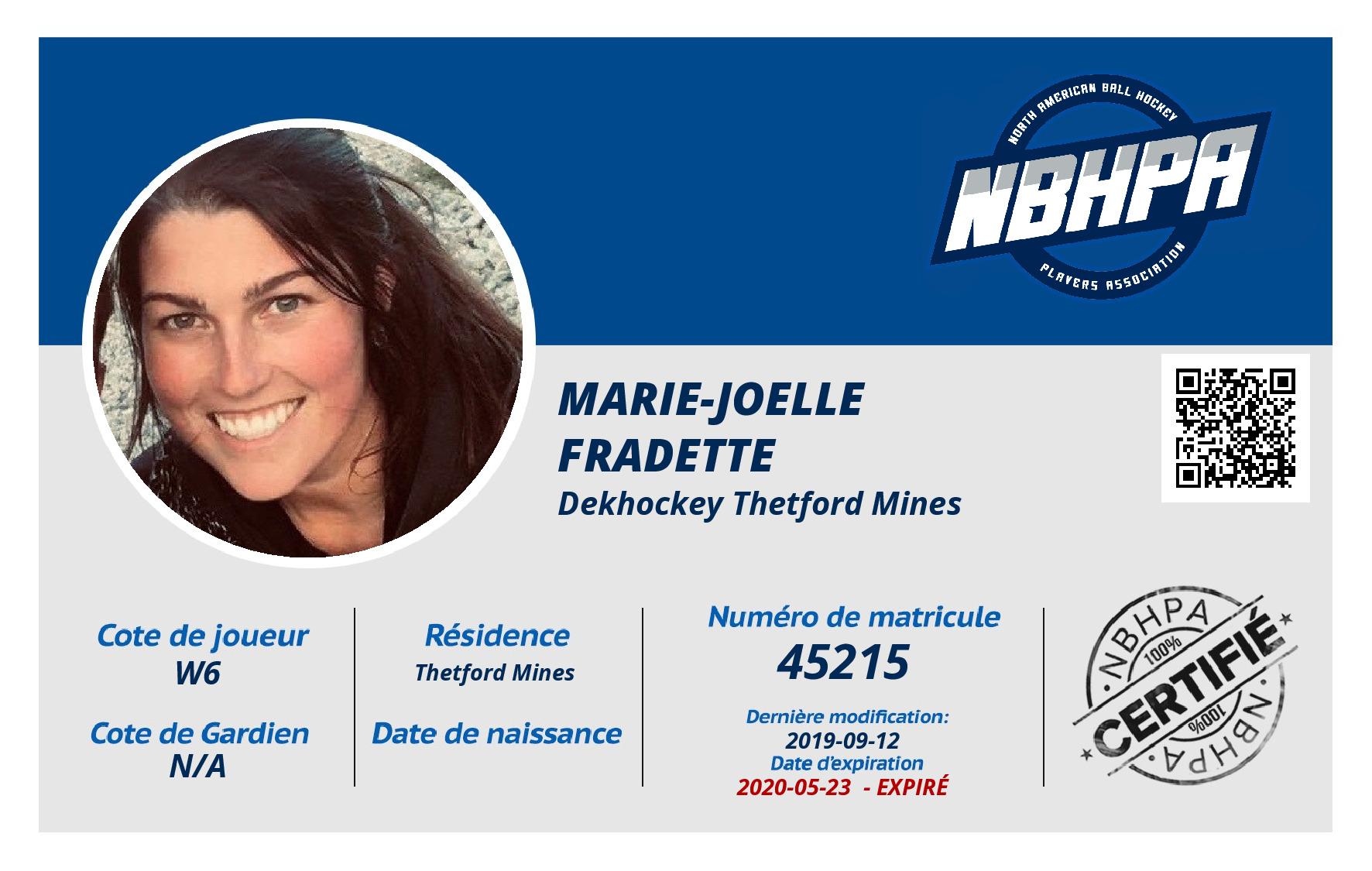 Marie-Joelle Fradette