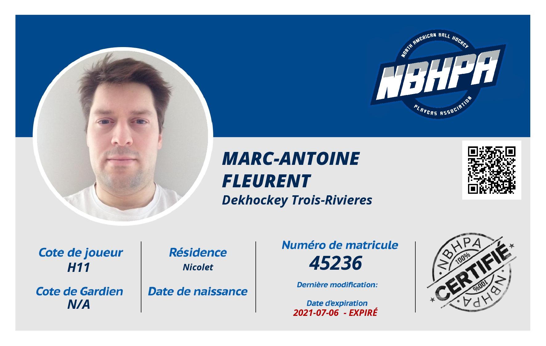 Marc-Antoine Fleurent