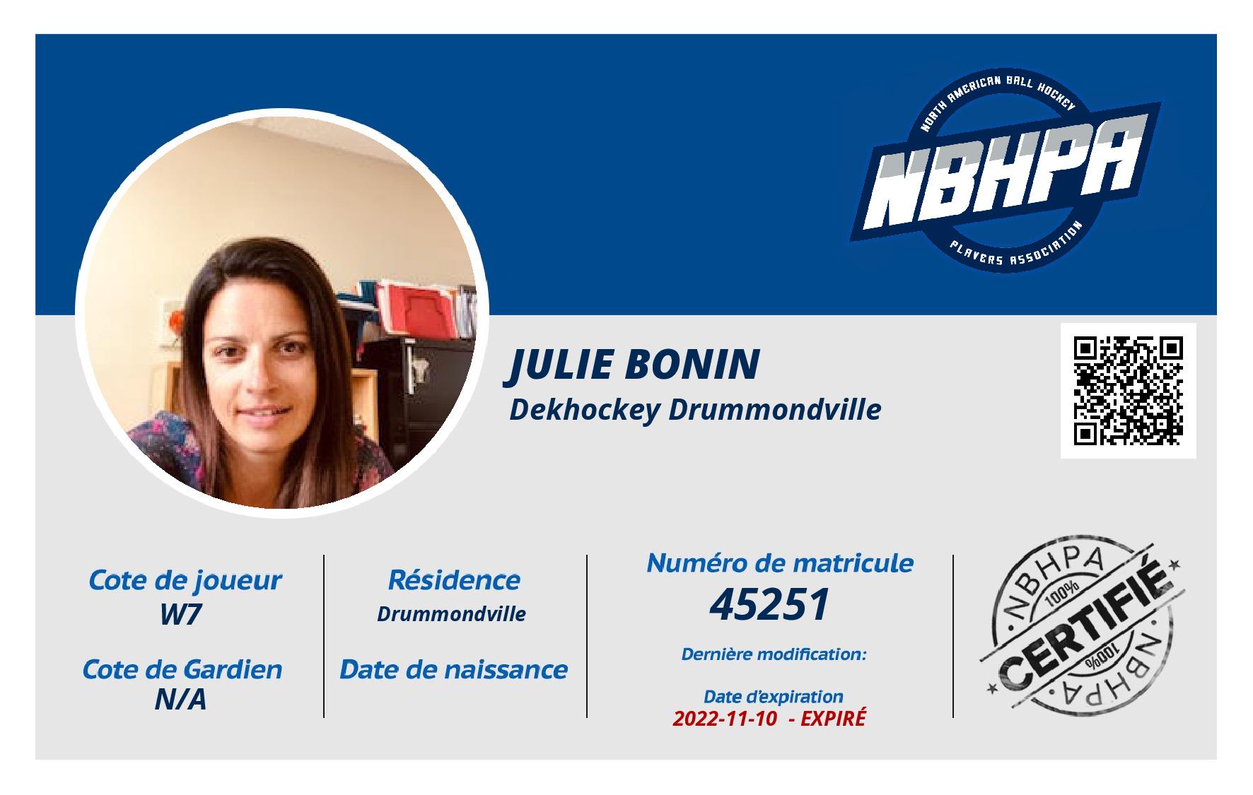 Julie Bonin