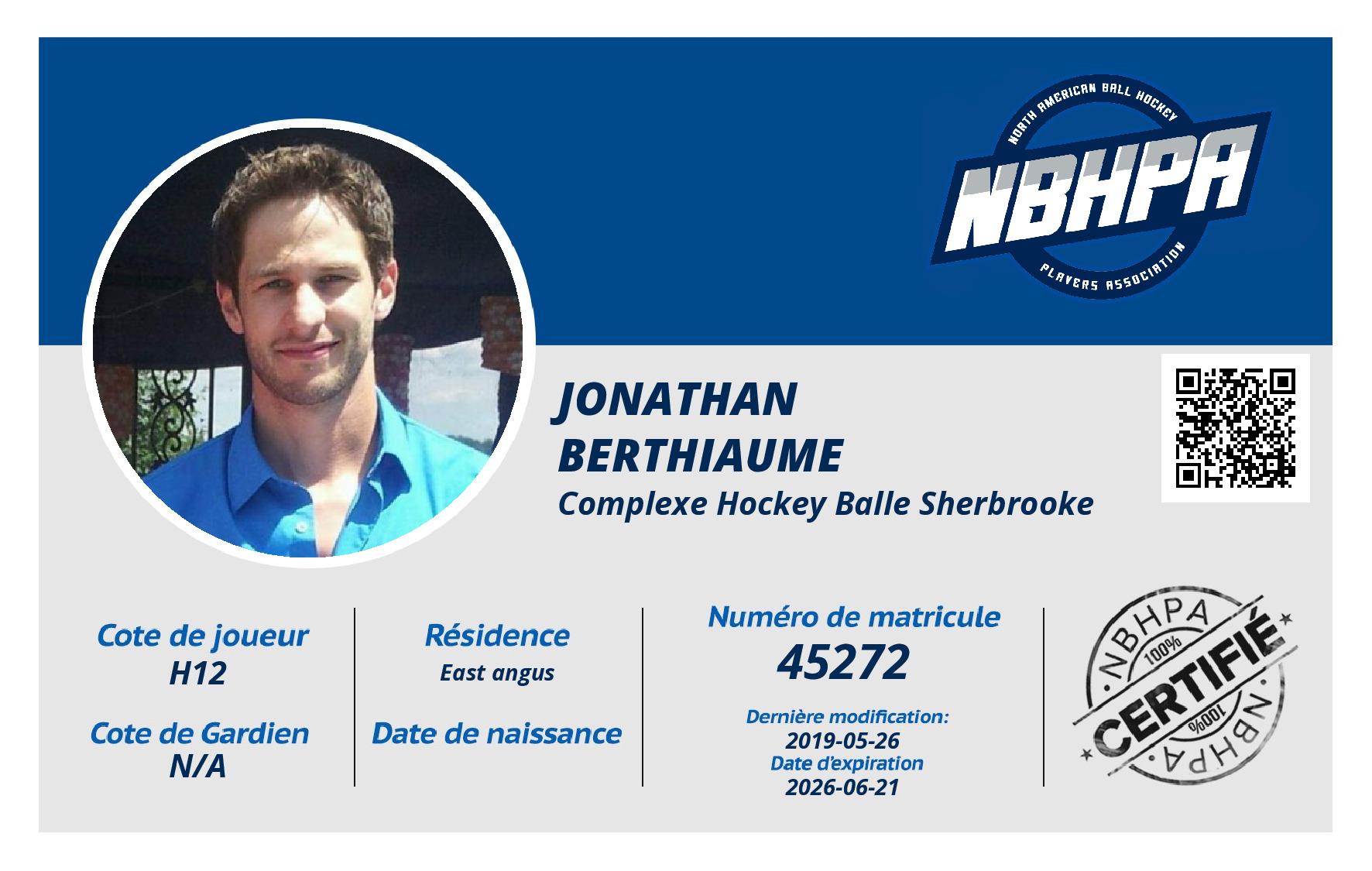 Jonathan Berthiaume