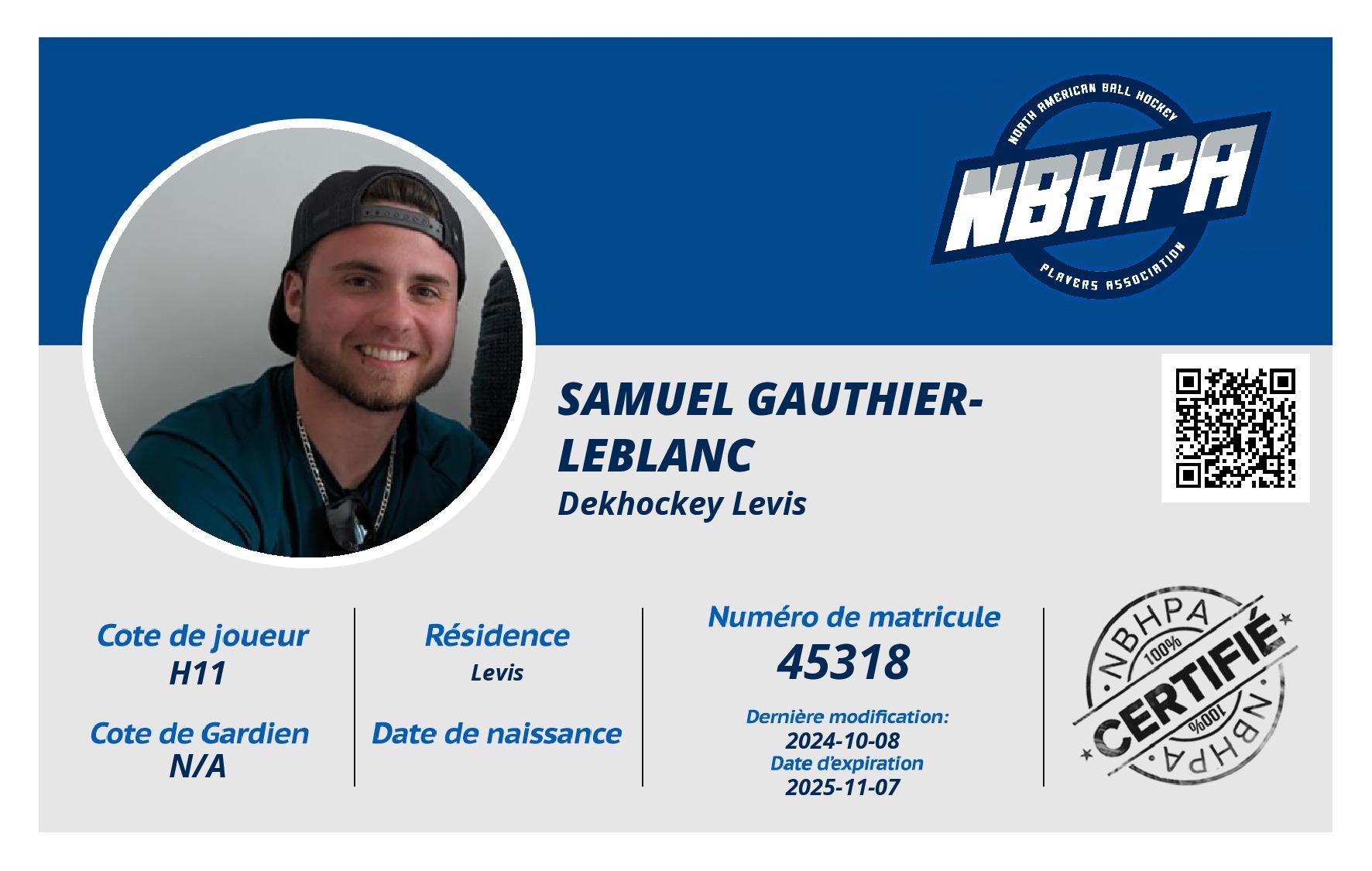 Samuel Gauthier-Leblanc 