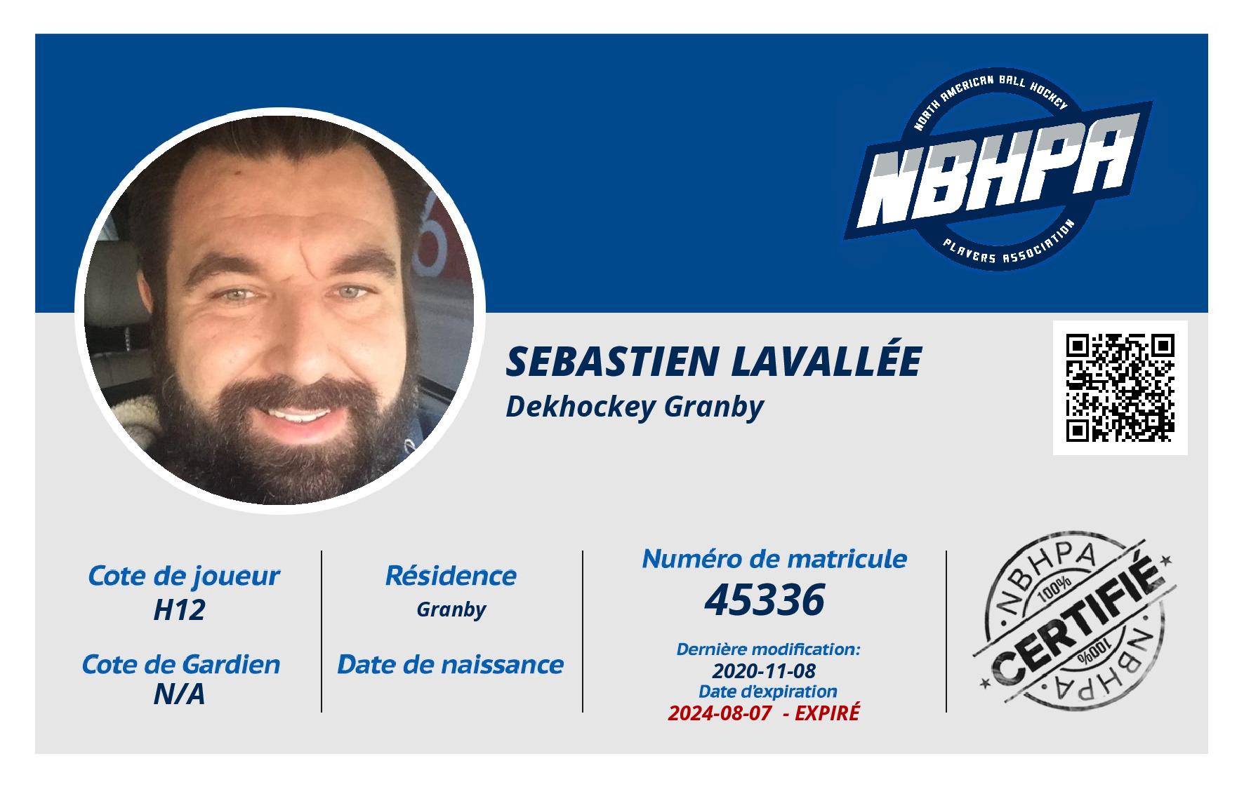 Sebastien Lavallée