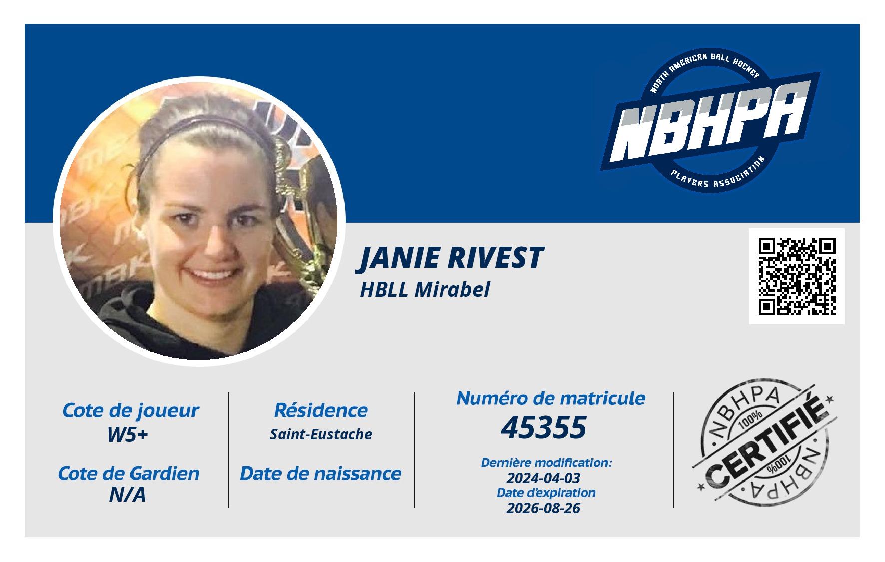 Janie Rivest