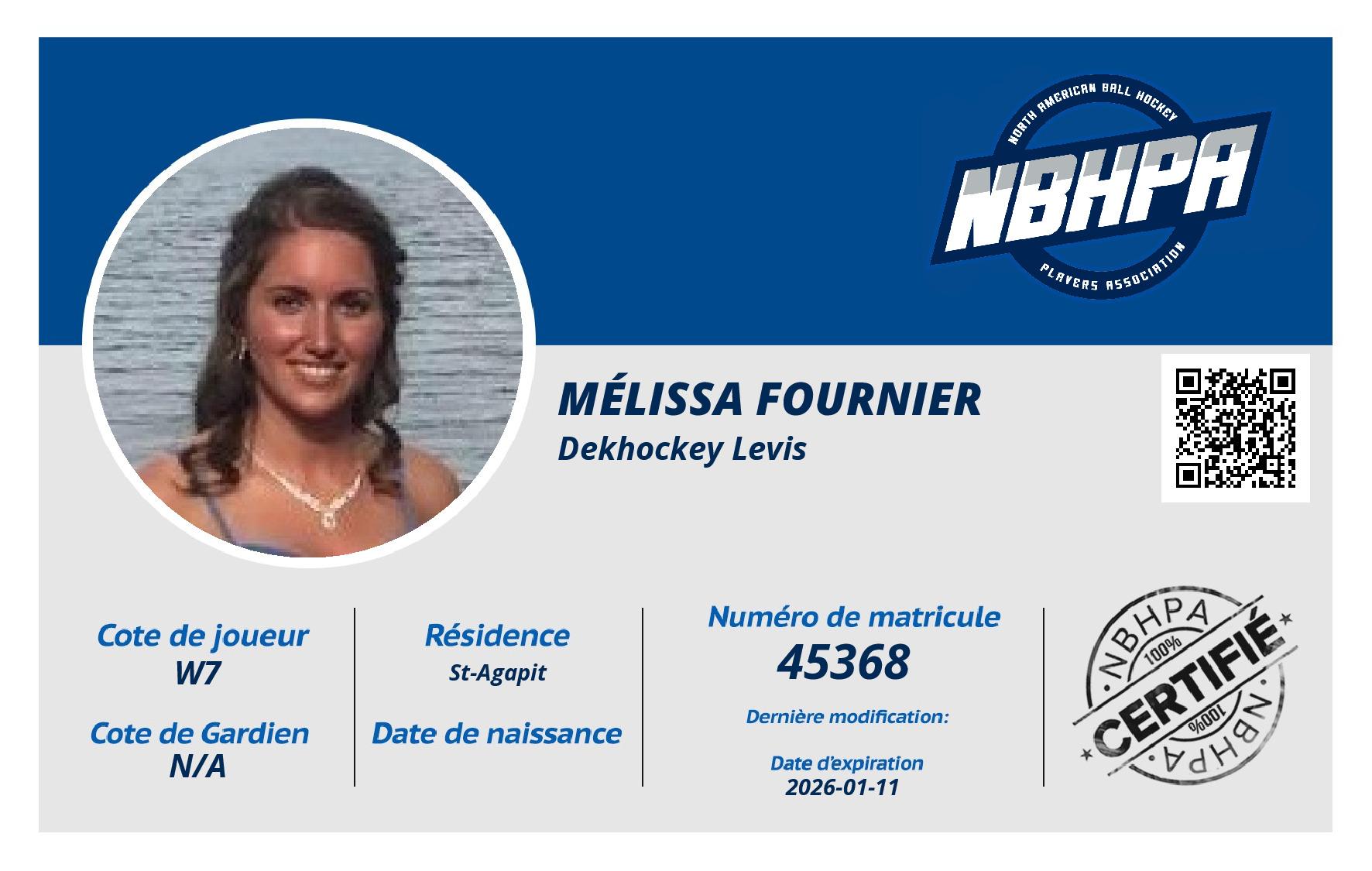 Mélissa Fournier