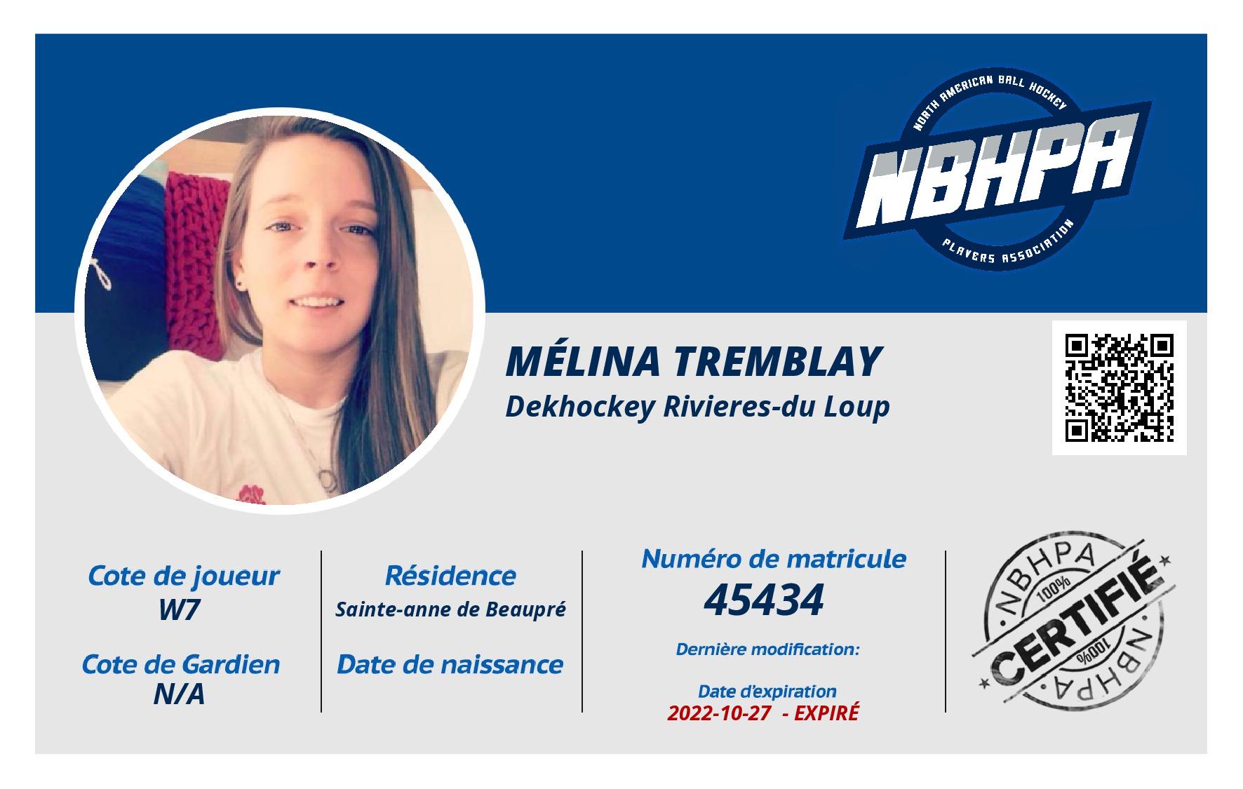 Mélina Tremblay