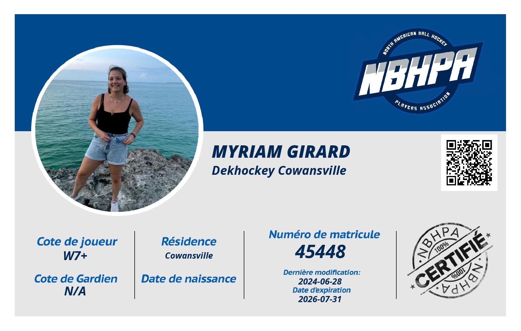 Myriam Girard