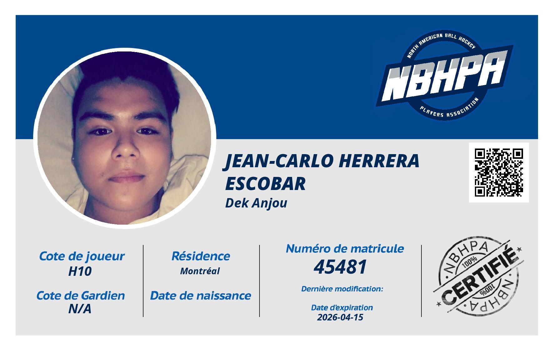 Jean-carlo Herrera Escobar