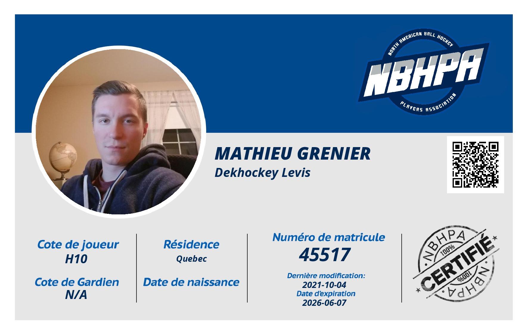 Mathieu Grenier