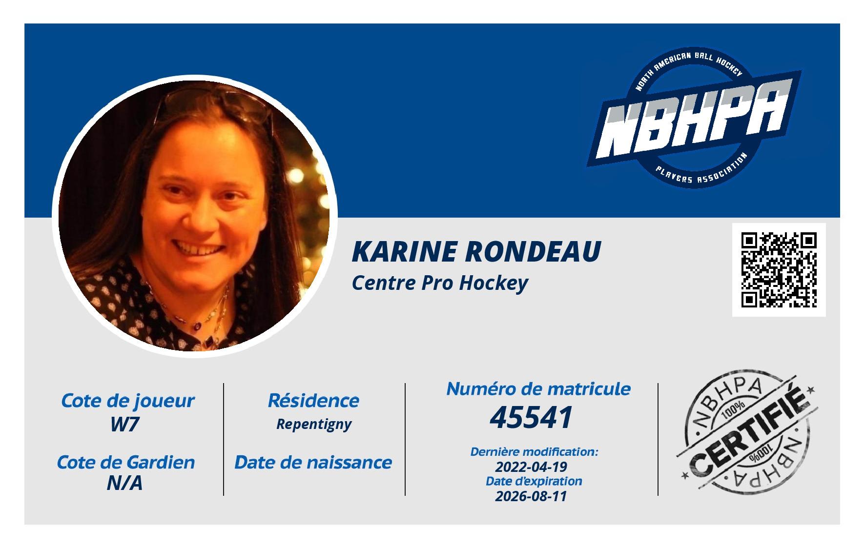 Karine Rondeau
