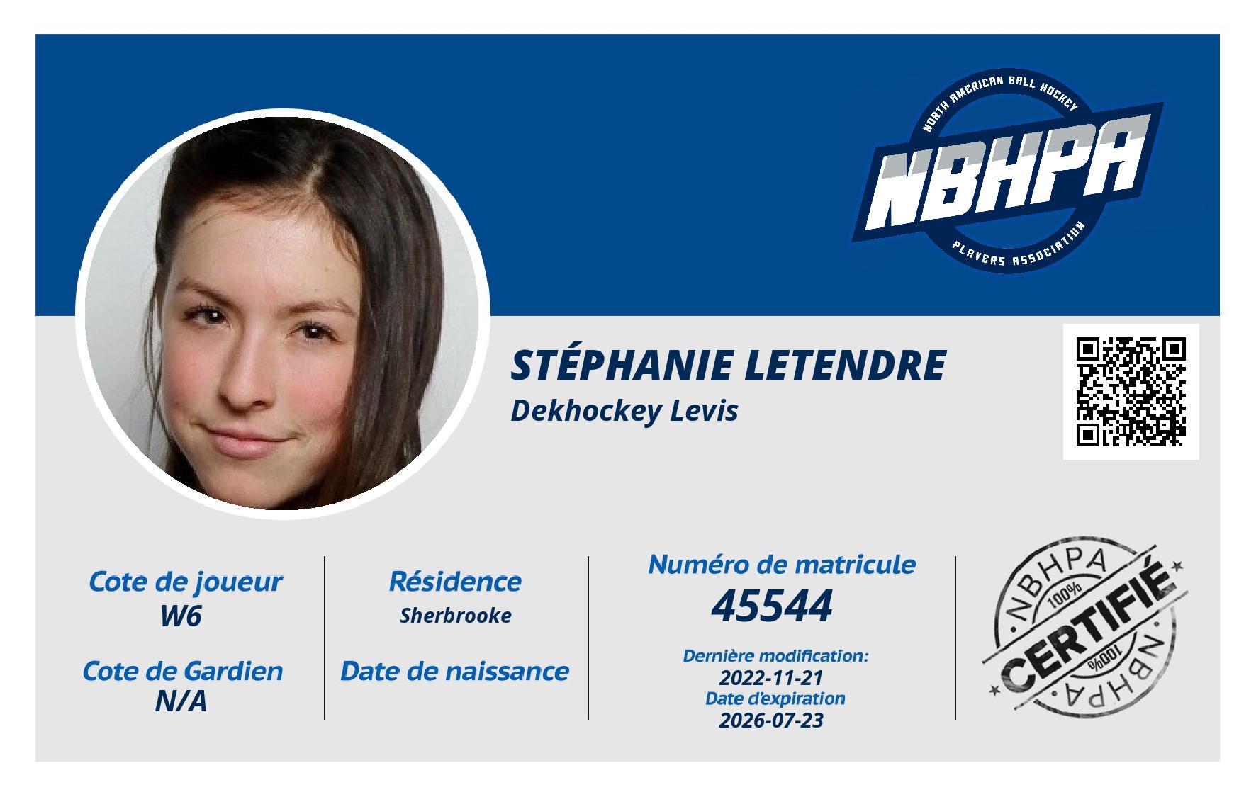 Stéphanie Letendre