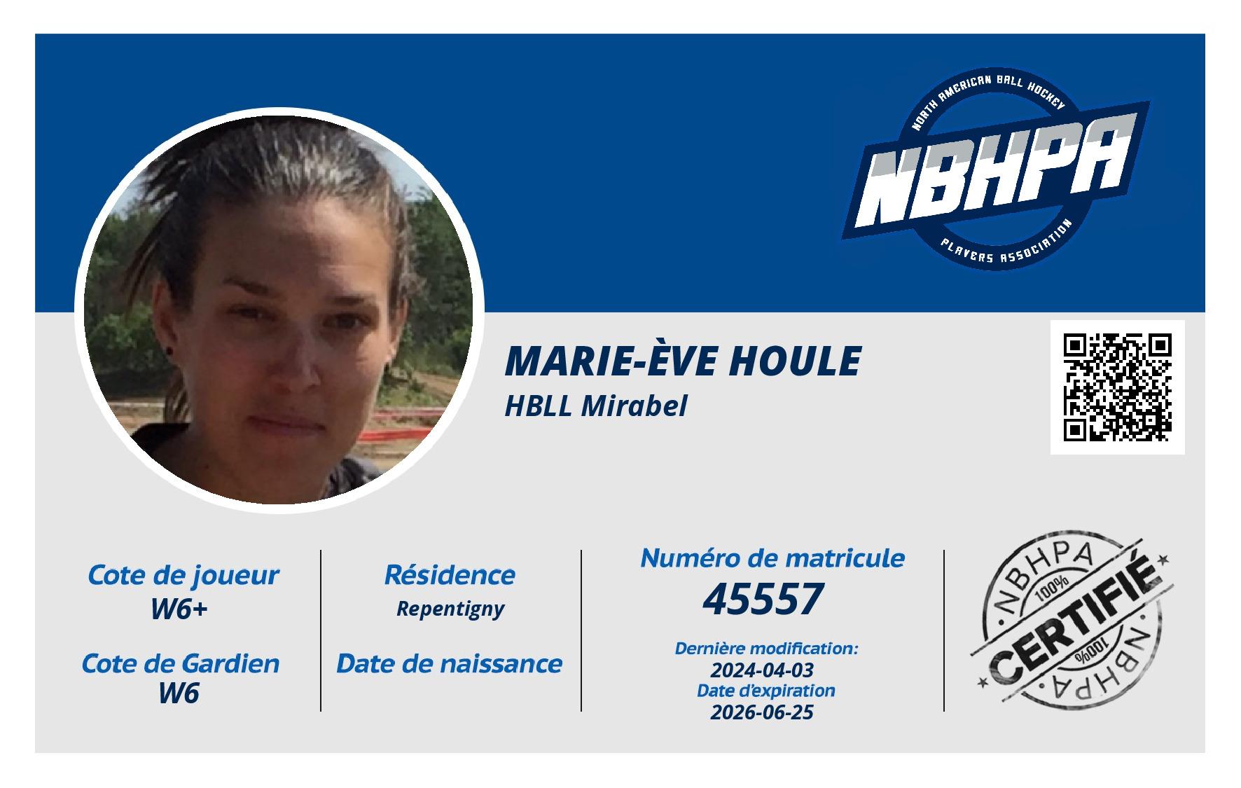 Marie-Ève Houle