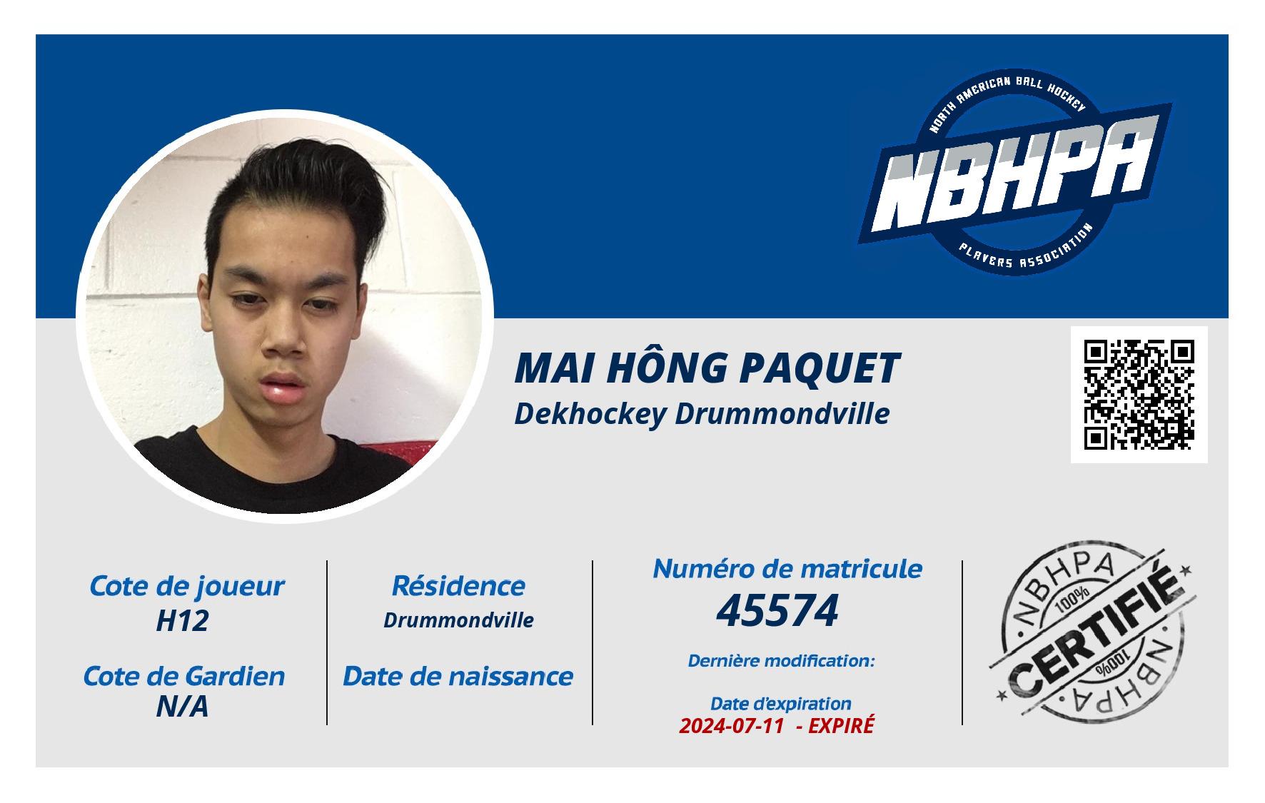 Mai Hông Paquet