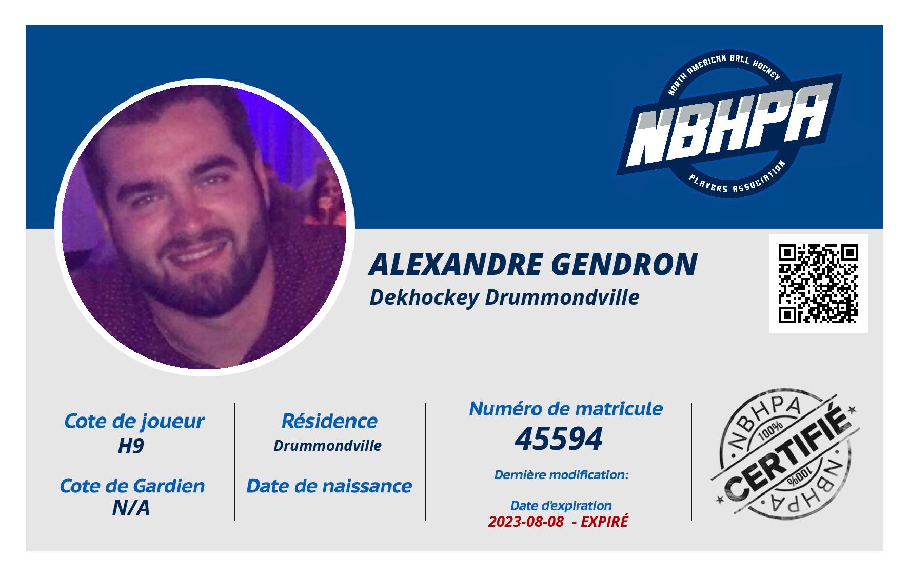 Alexandre Gendron