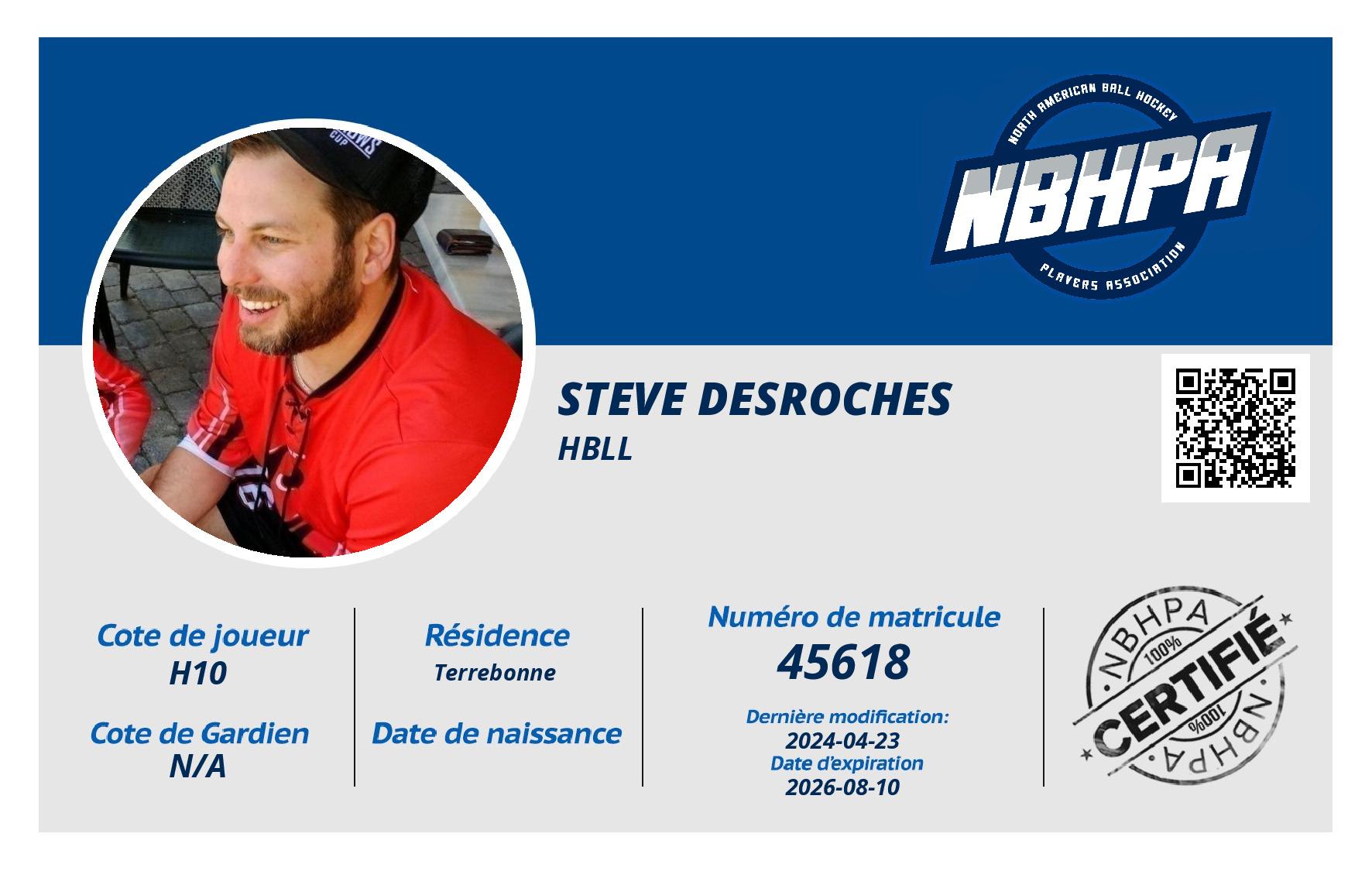 Steve Desroches 