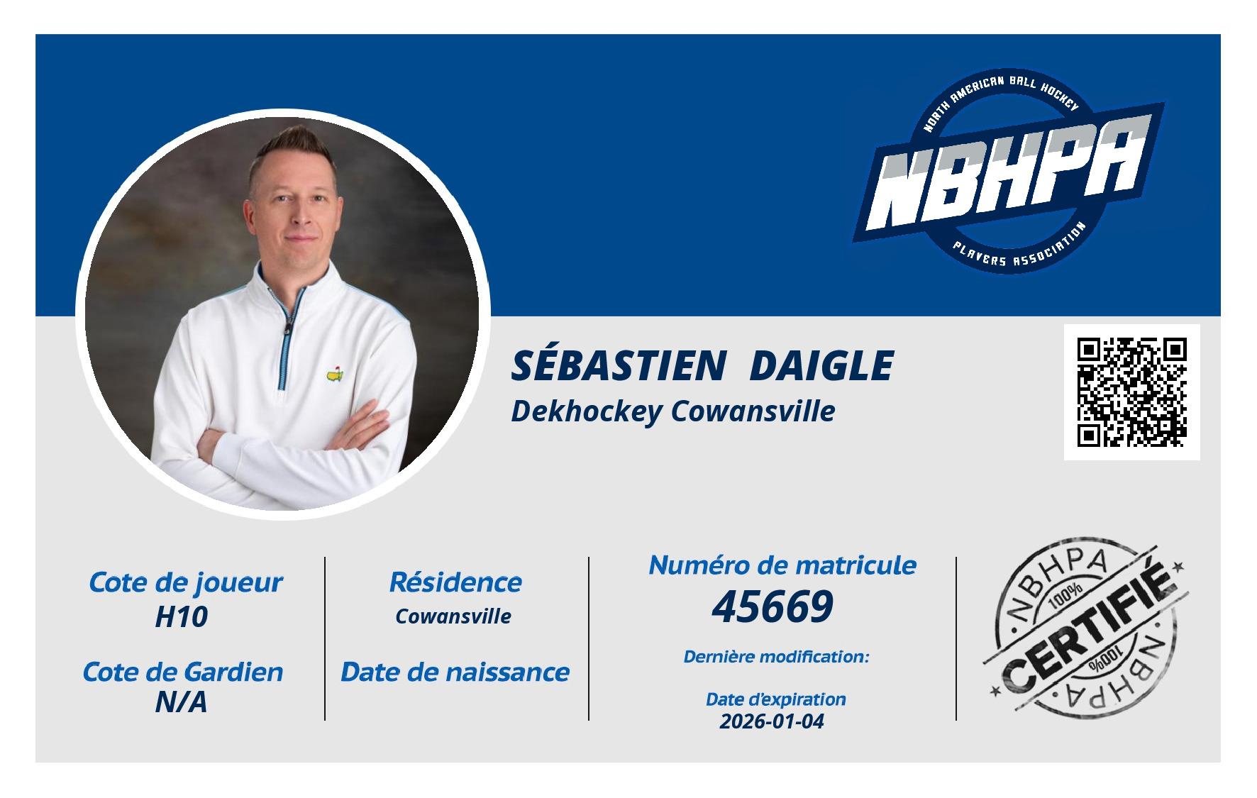 Sébastien  Daigle 