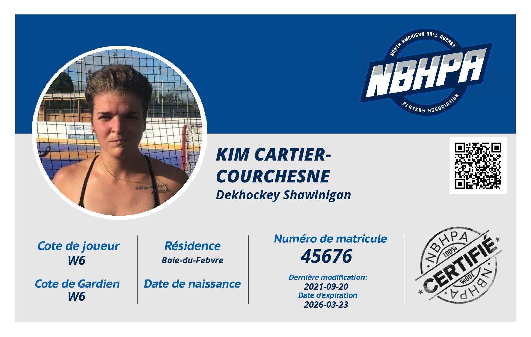 Kim Cartier-Courchesne