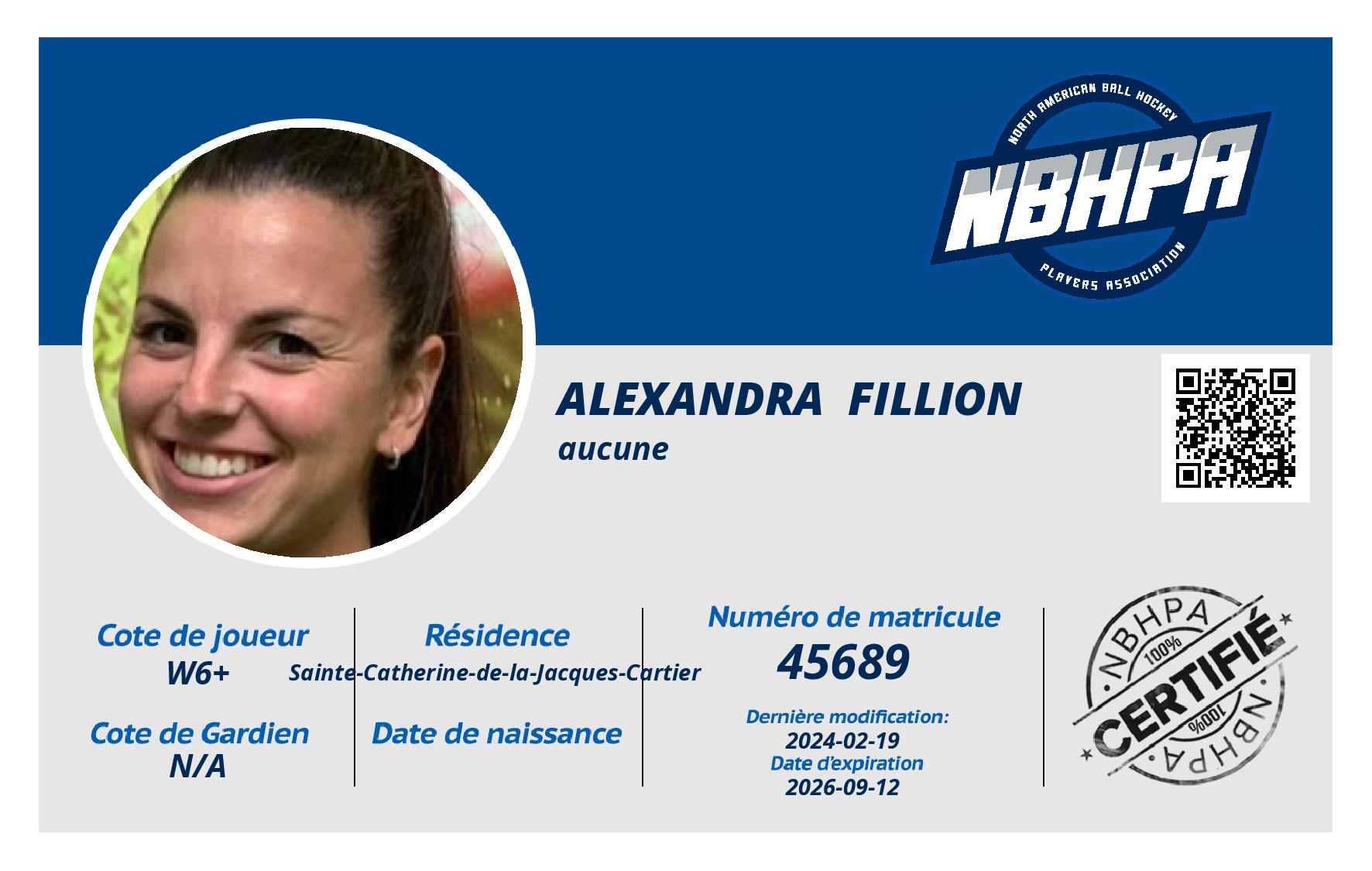 Alexandra  Fillion