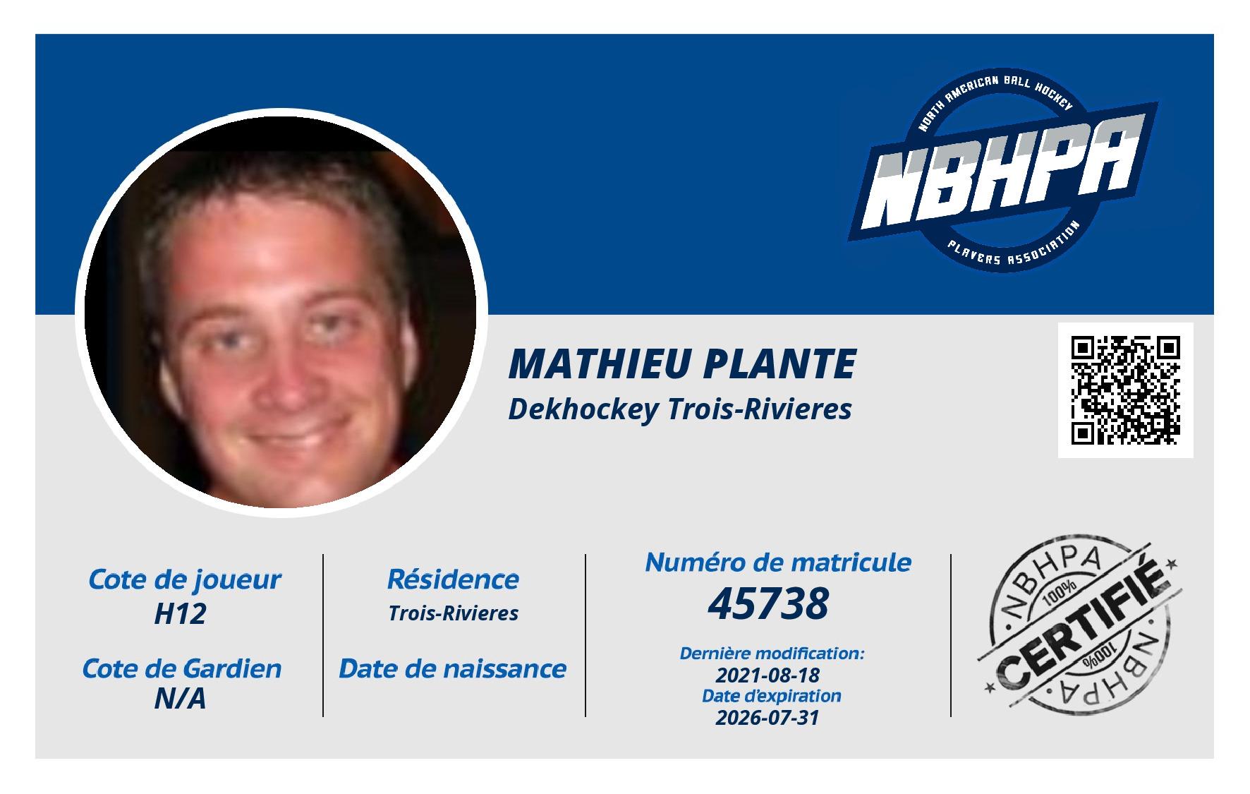 Mathieu Plante