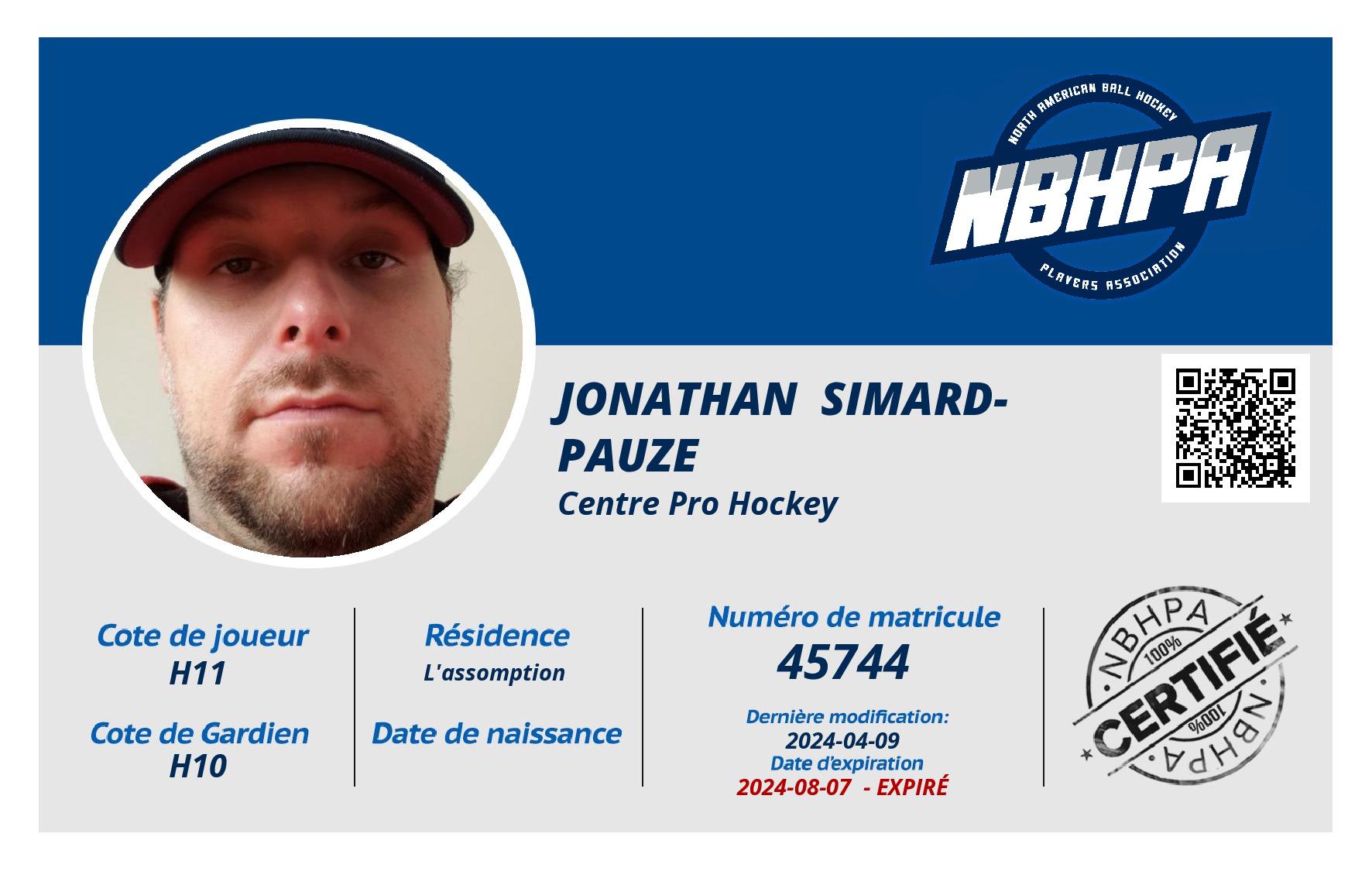 Jonathan  Simard-Pauze