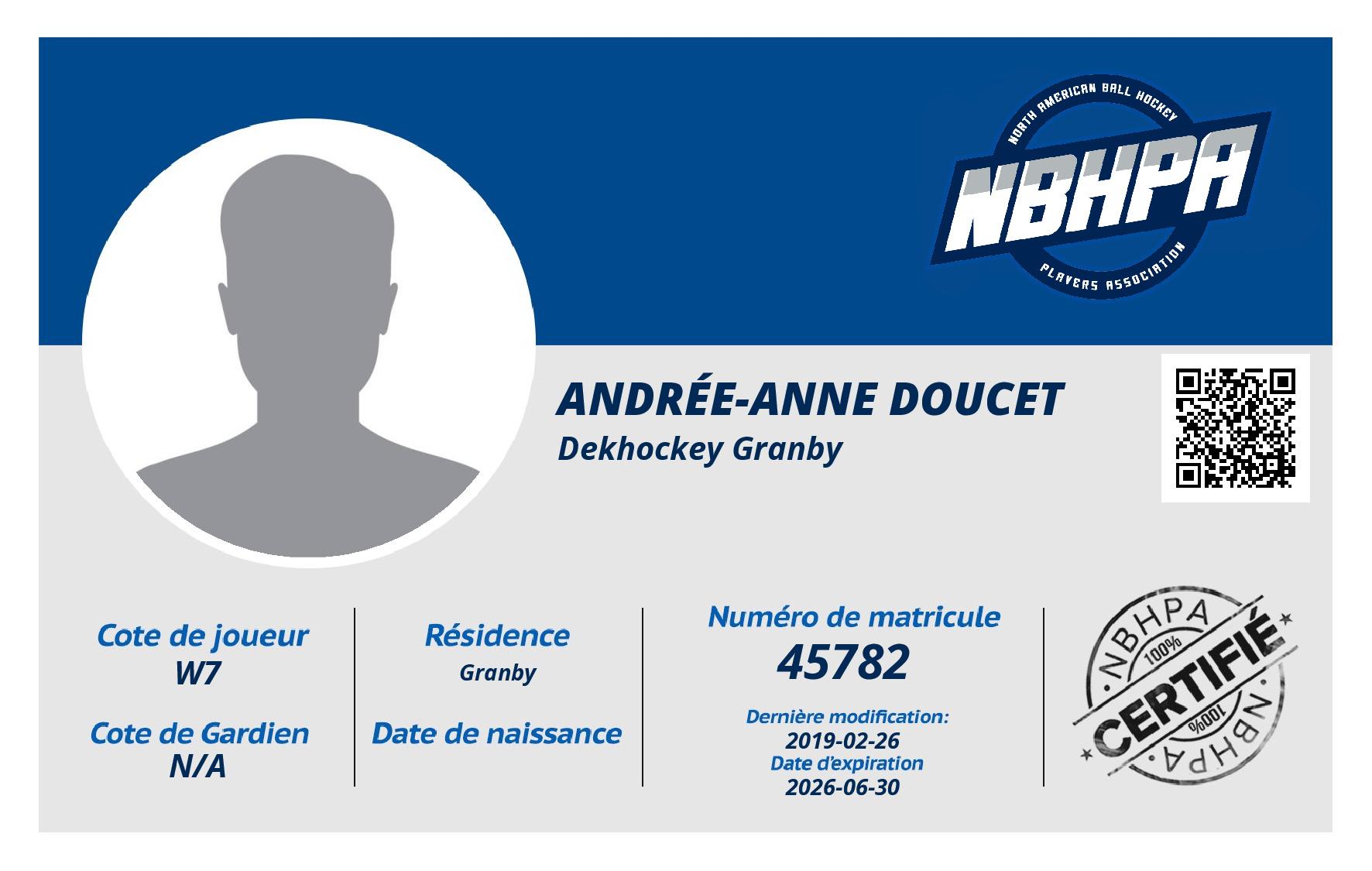 Andrée-Anne Doucet
