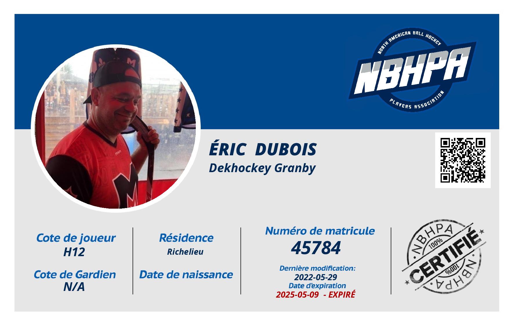 Éric  Dubois 