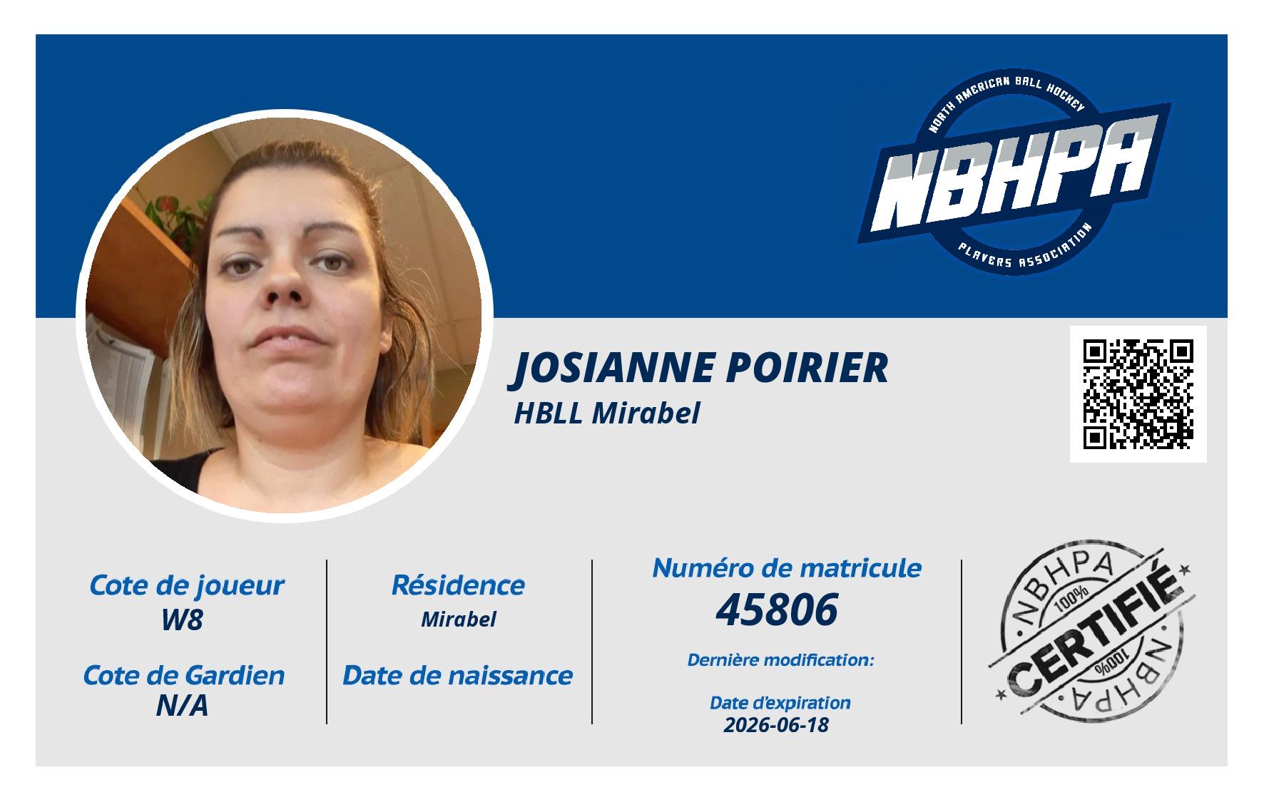Josianne Poirier