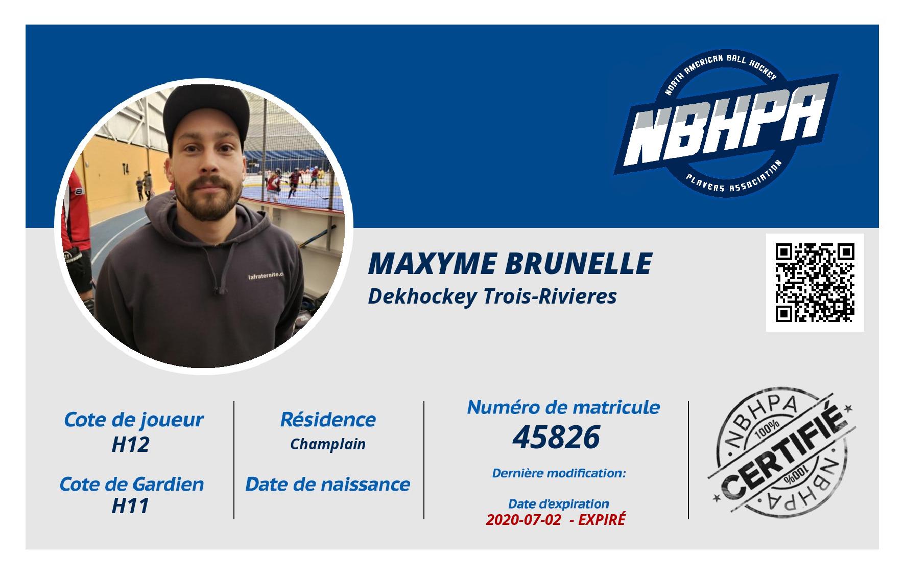 Maxyme Brunelle