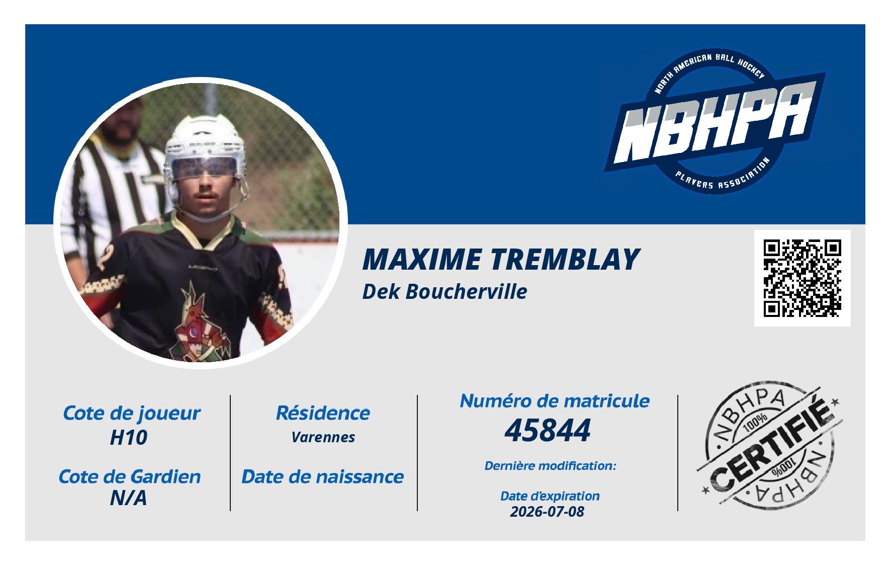 Maxime Tremblay