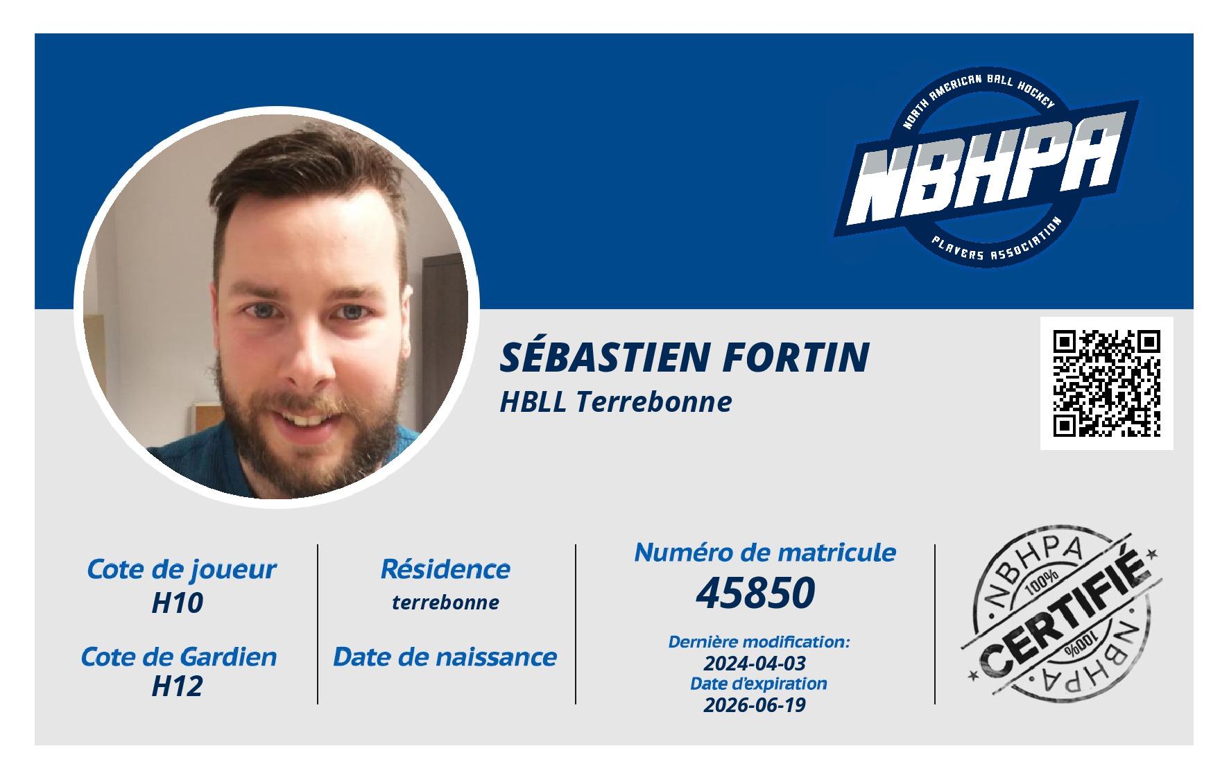 Sébastien Fortin