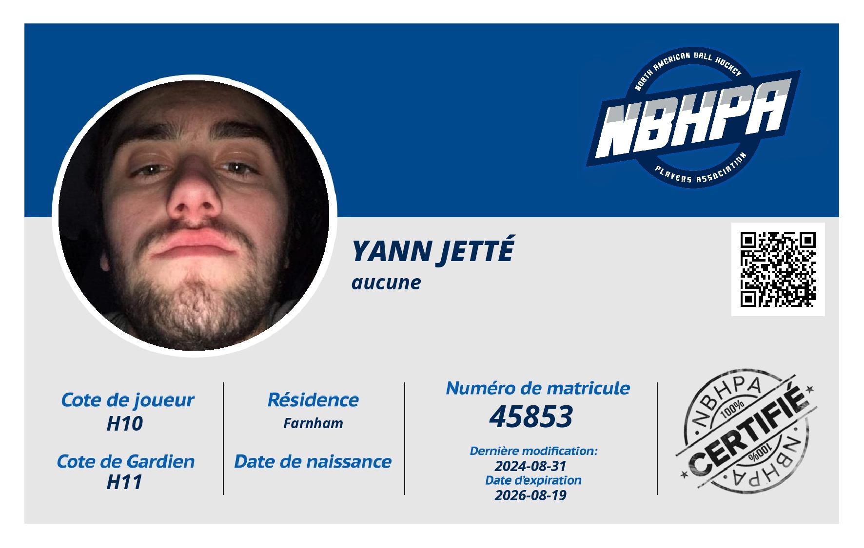 Yann Jetté
