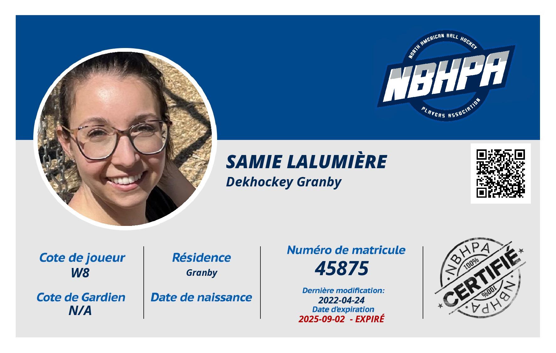Samie Lalumière 
