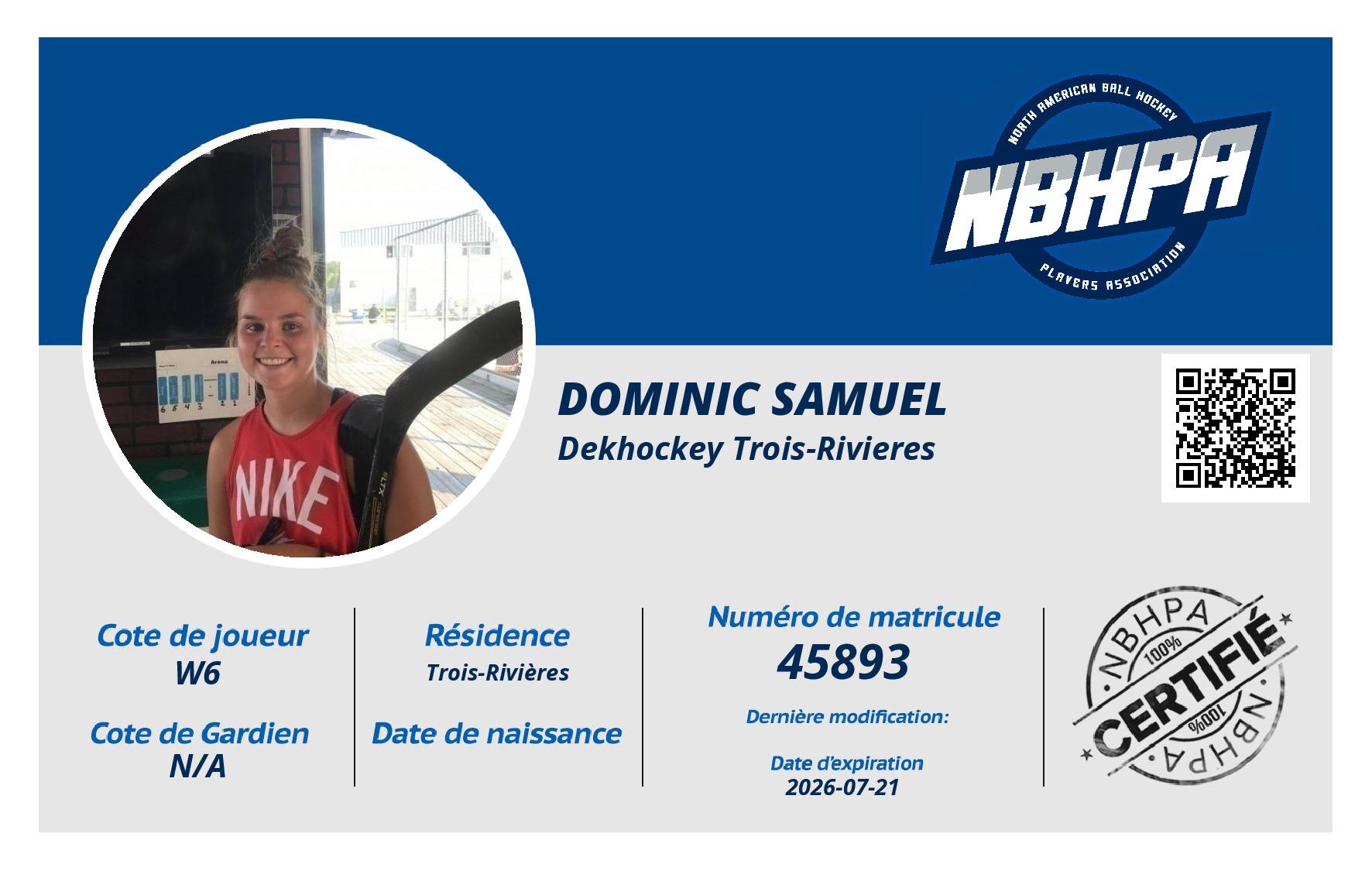 Dominic Samuel