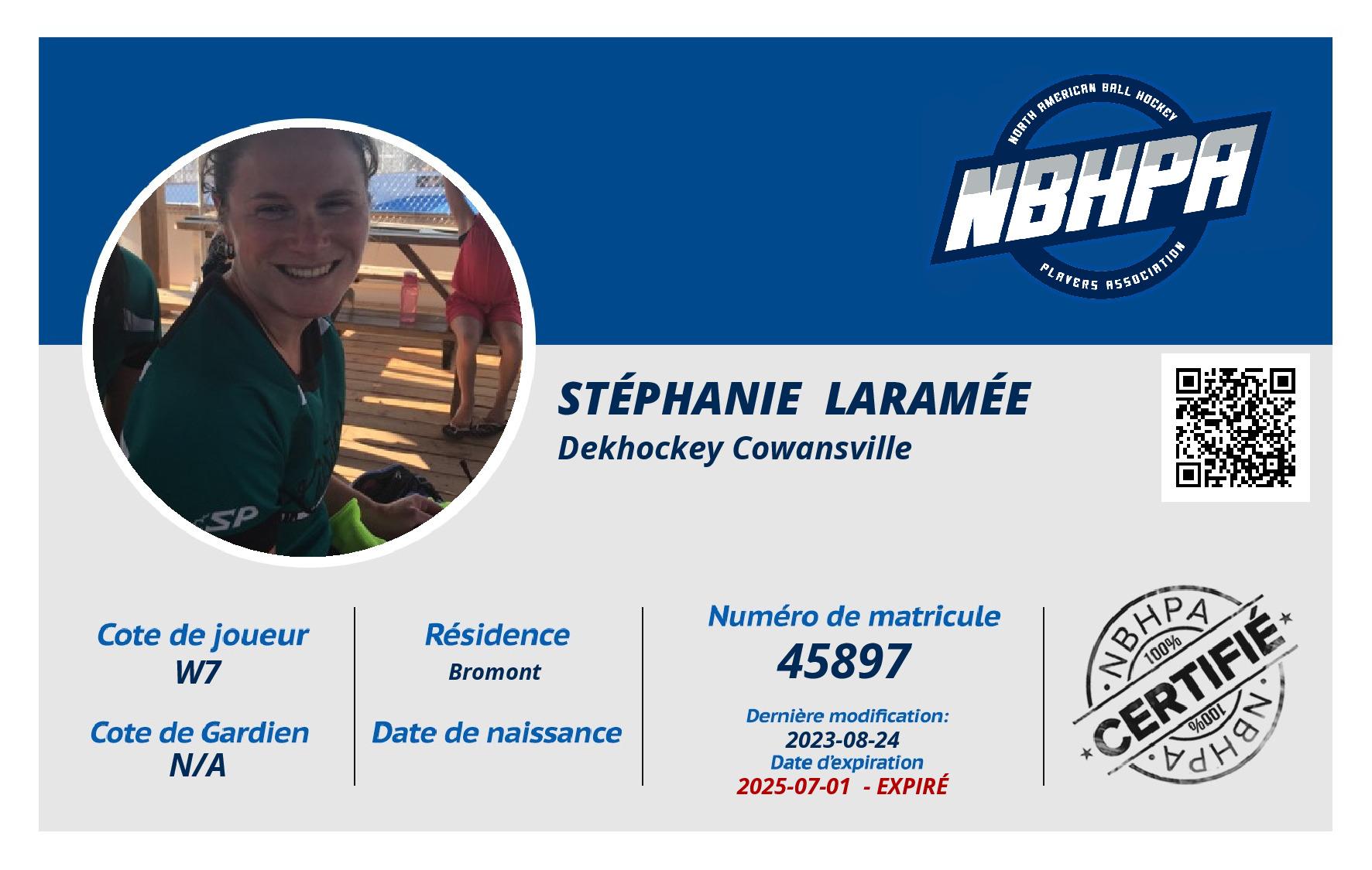 Stéphanie  Laramée 