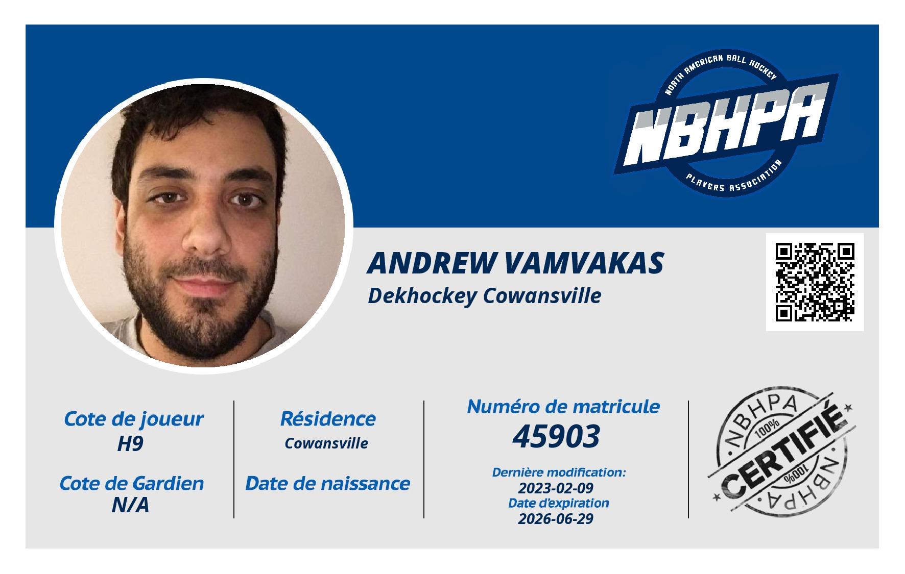 Andrew Vamvakas